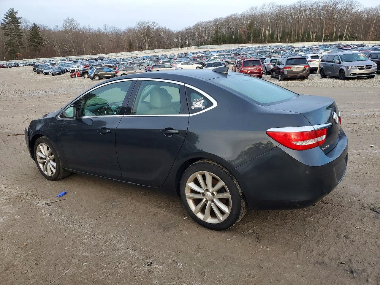 2015 Buick Verano Gray vin: 1G4PP5SK1F4110722