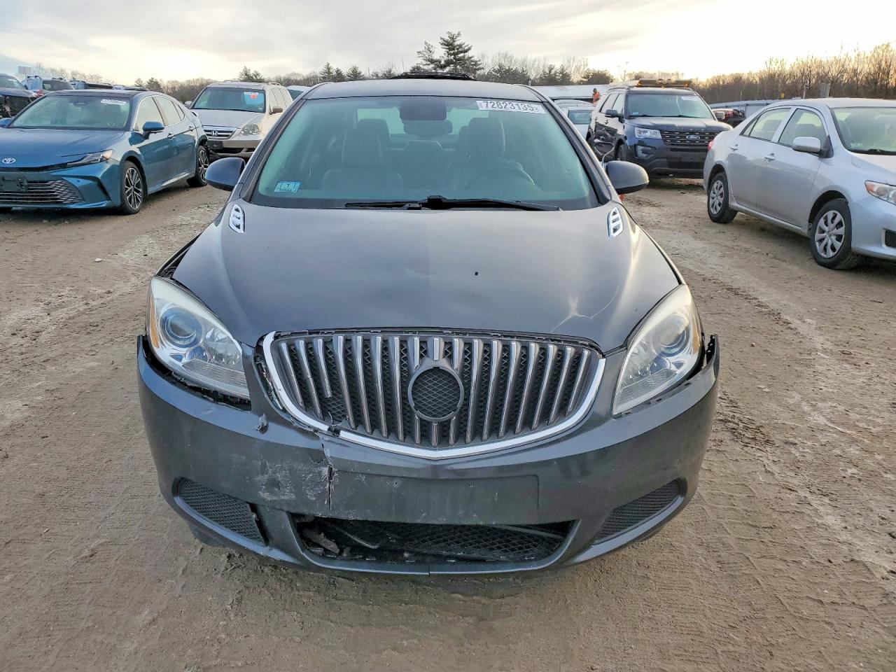 2015 Buick Verano Gray vin: 1G4PP5SK1F4110722
