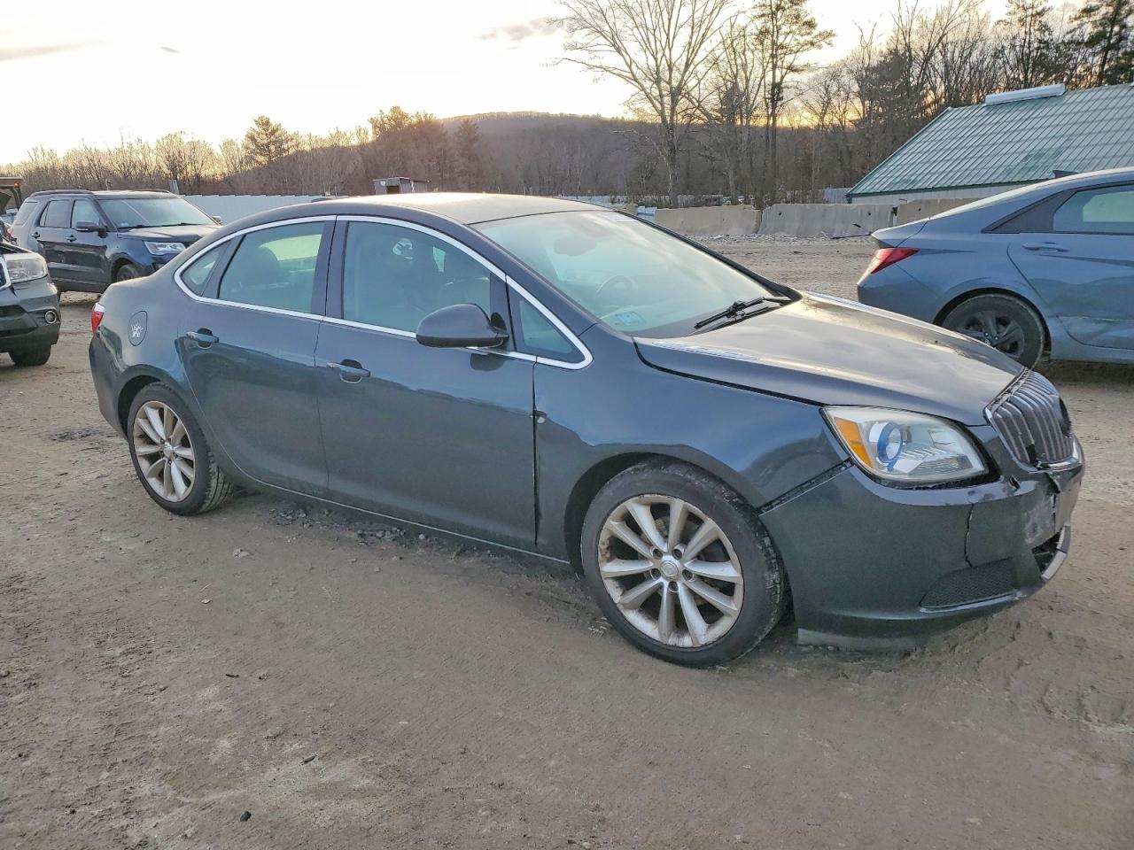 2015 Buick Verano Gray vin: 1G4PP5SK1F4110722