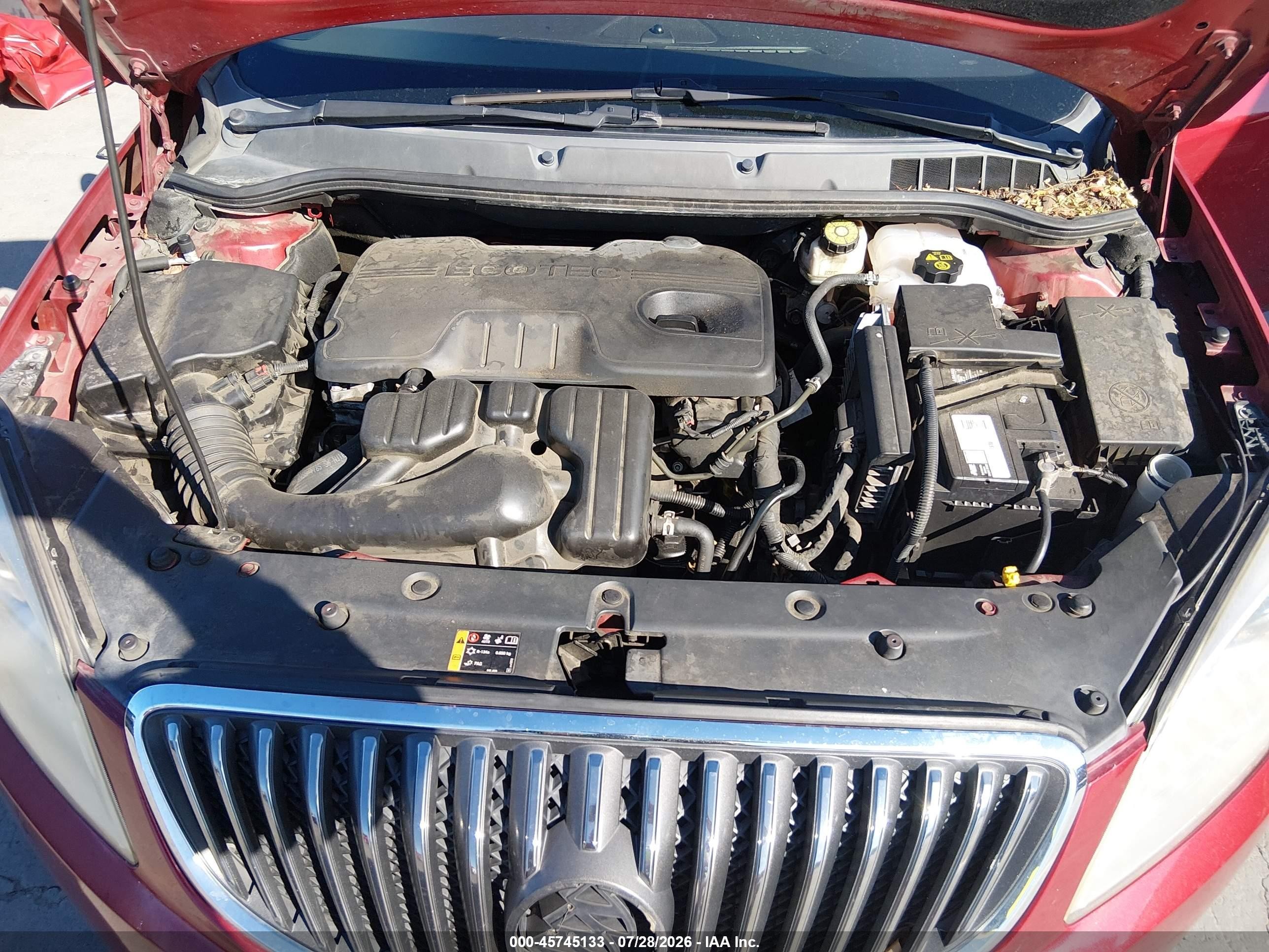 2015 Buick Verano   Maroon vin: 1G4PP5SK1F4159662