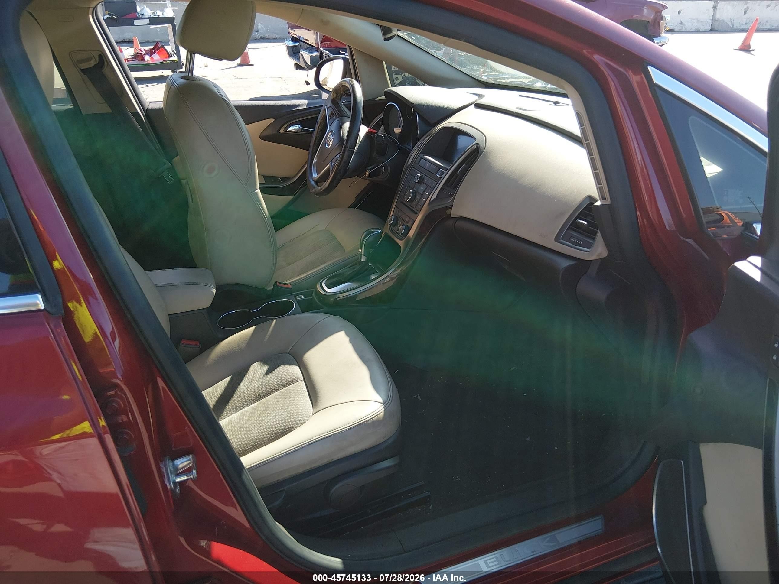 2015 Buick Verano   Maroon vin: 1G4PP5SK1F4159662
