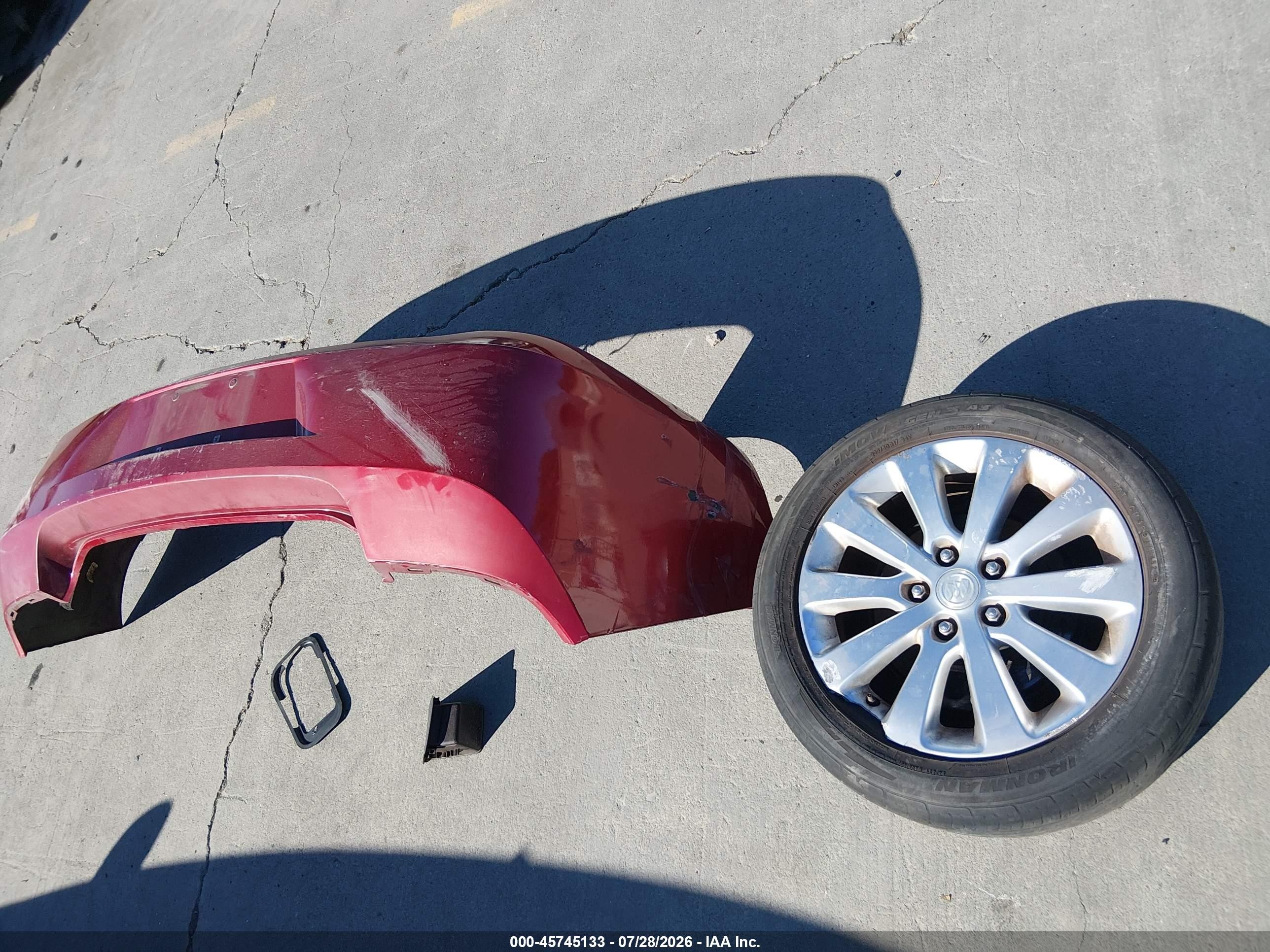 2015 Buick Verano   Maroon vin: 1G4PP5SK1F4159662