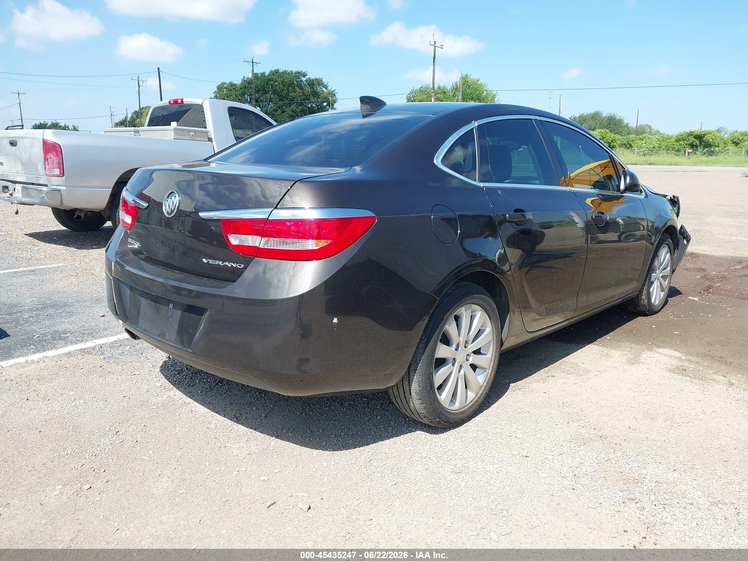2015 Buick Verano   Dark Brown vin: 1G4PP5SK1F4208312