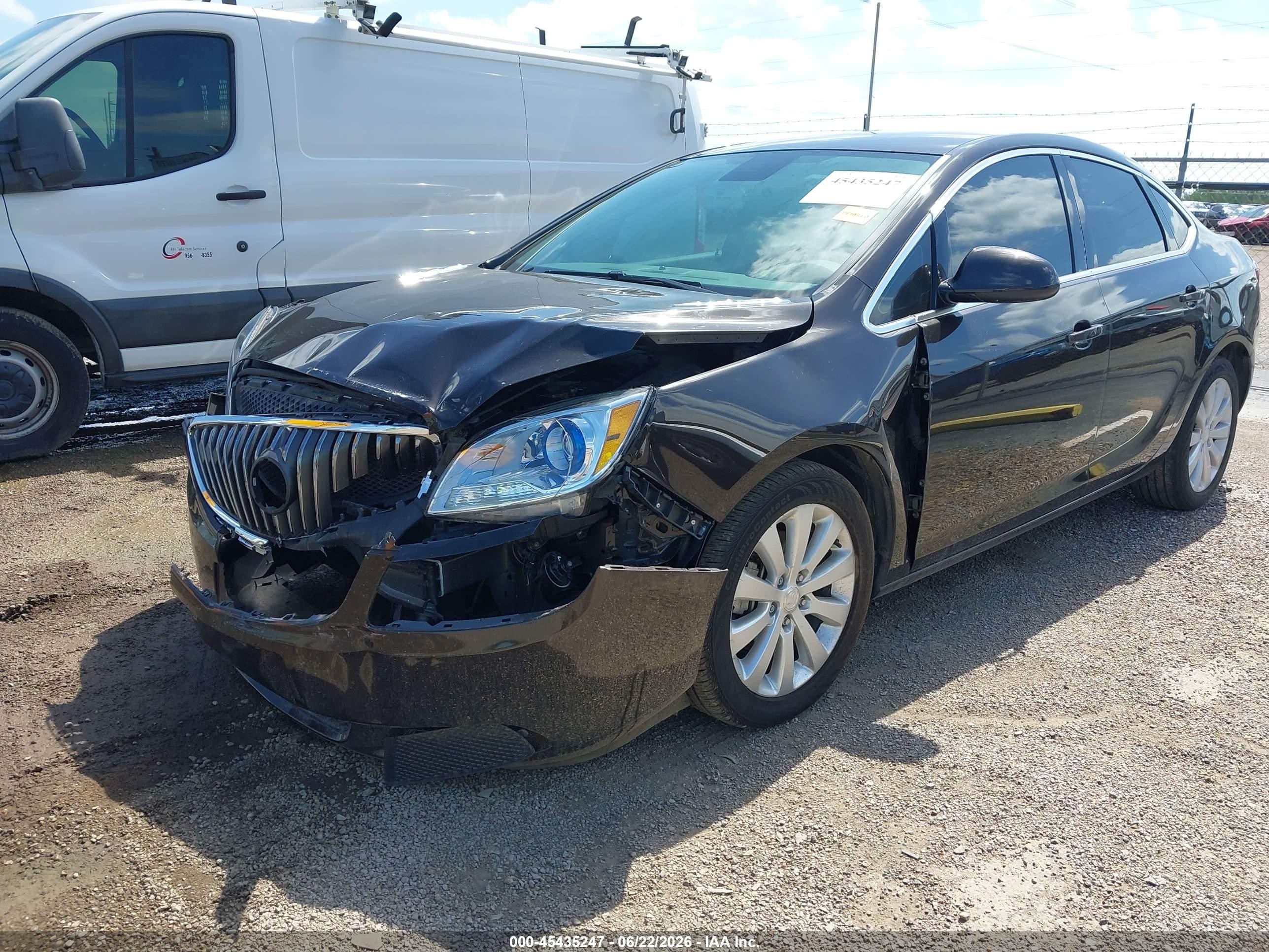 2015 Buick Verano   Dark Brown vin: 1G4PP5SK1F4208312