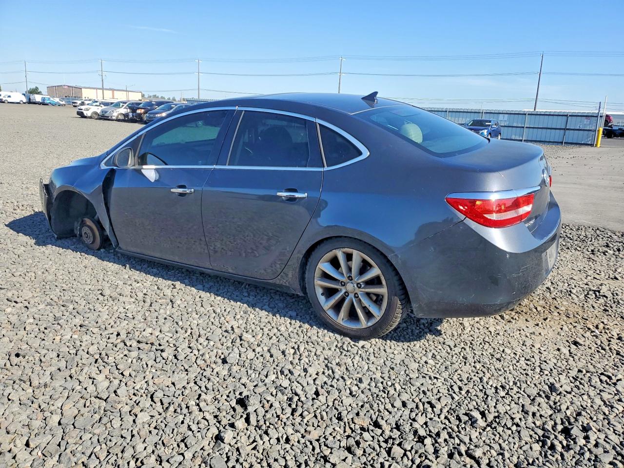 2012 Buick Verano Charcoal vin: 1G4PP5SK2C4175445