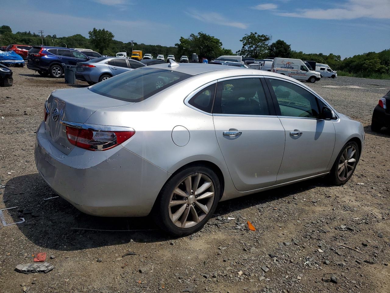 2012 Buick Verano Silver vin: 1G4PP5SK2C4209691