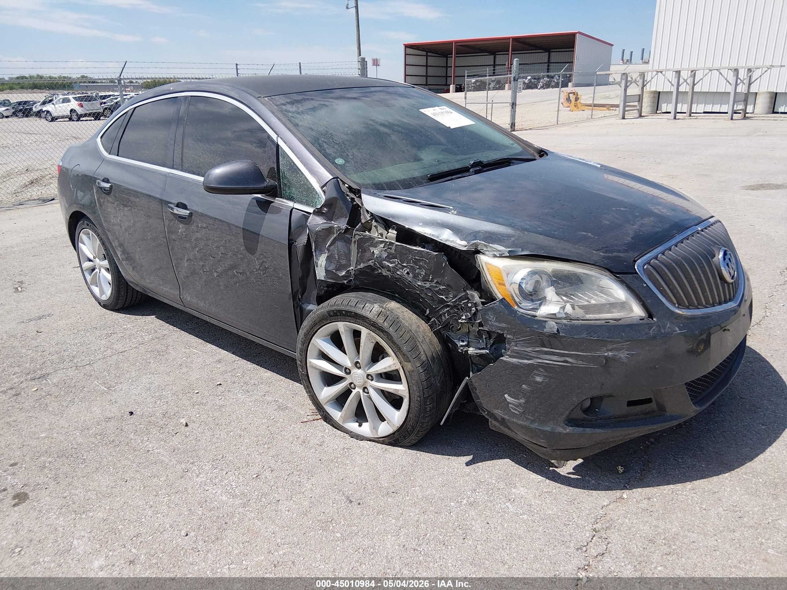 2013 Buick Verano   Gray vin: 1G4PP5SK2D4130149
