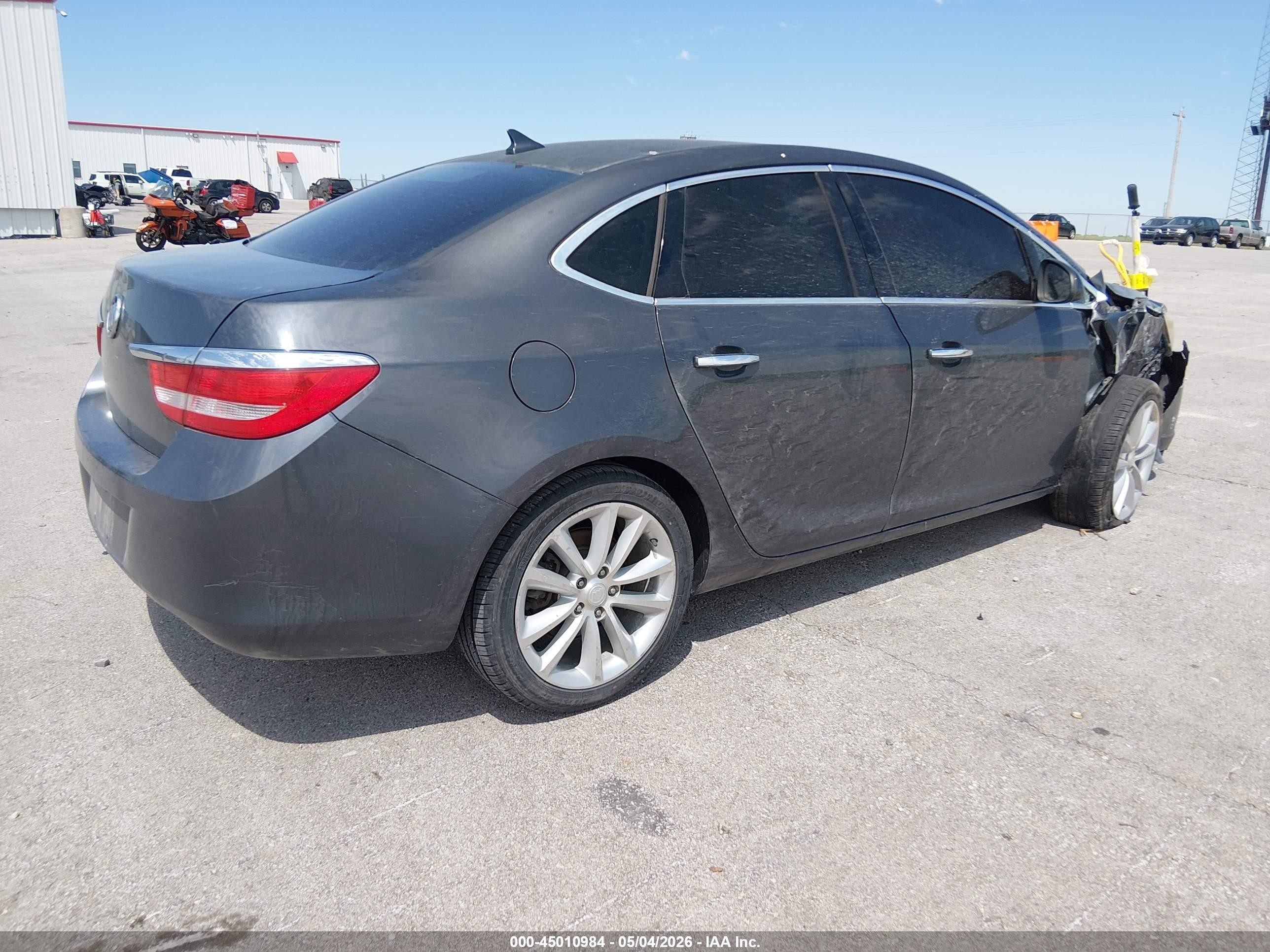 2013 Buick Verano   Gray vin: 1G4PP5SK2D4130149