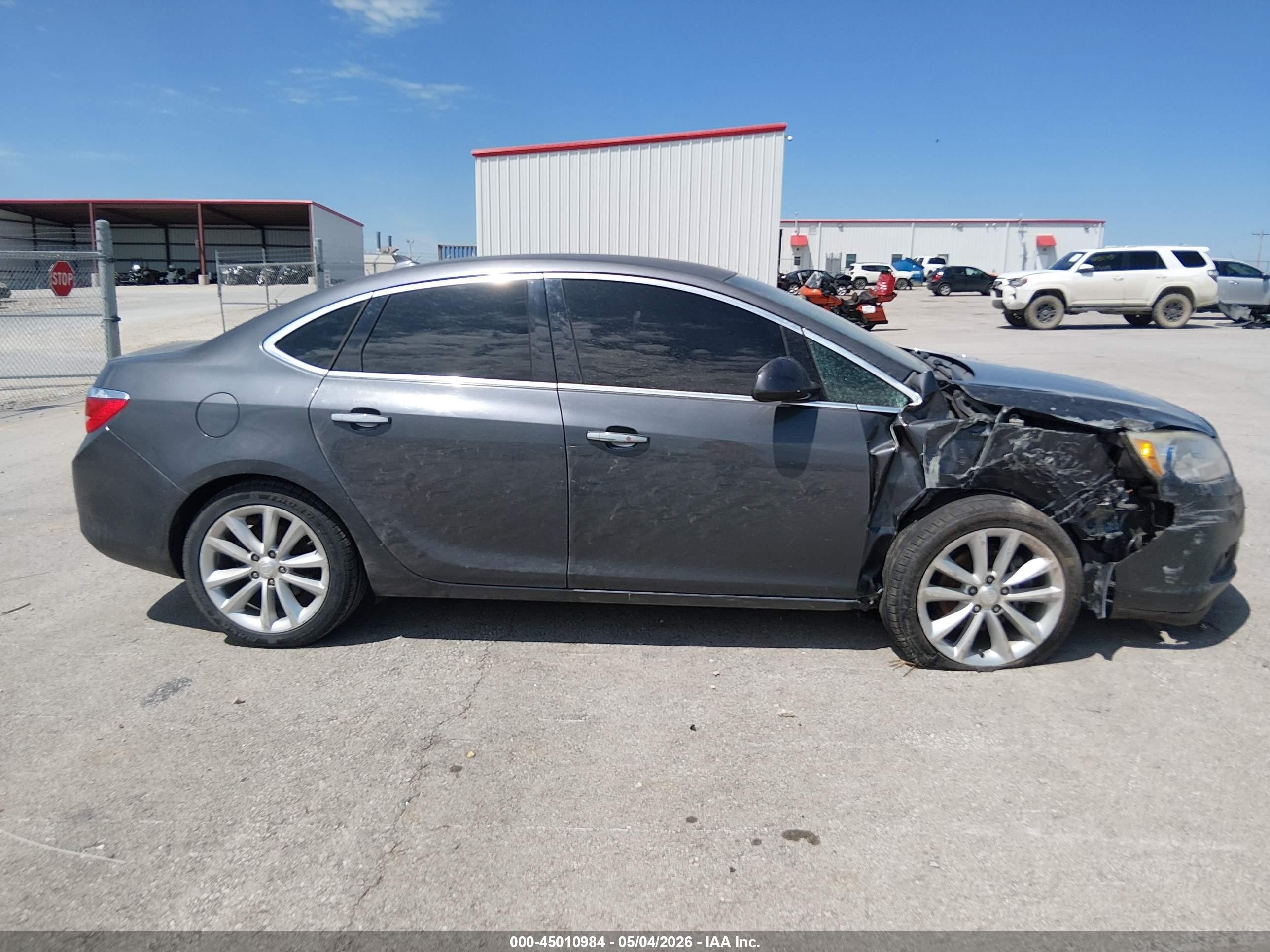 2013 Buick Verano   Gray vin: 1G4PP5SK2D4130149