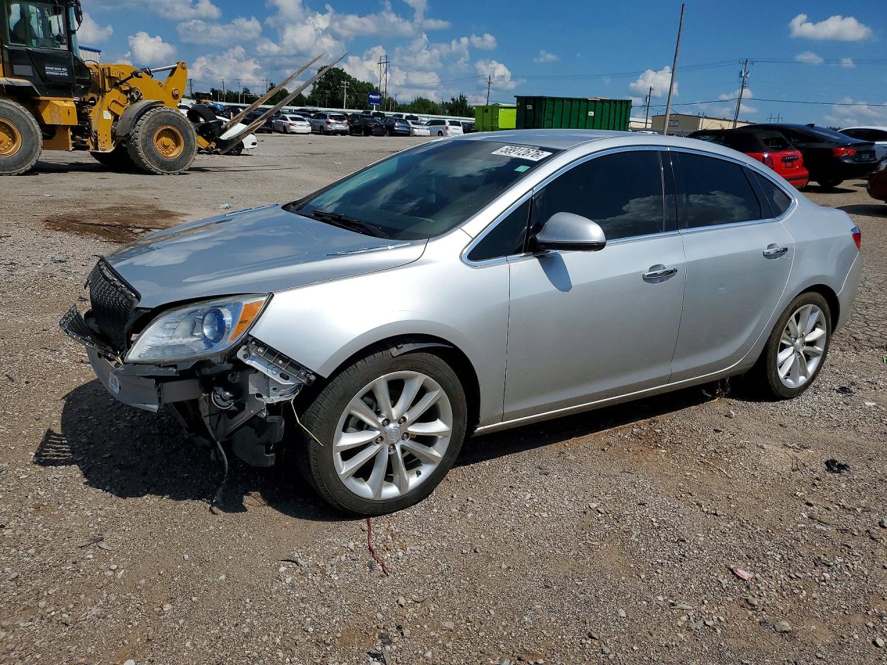 2013 Buick Verano Silver vin: 1G4PP5SK2D4141006