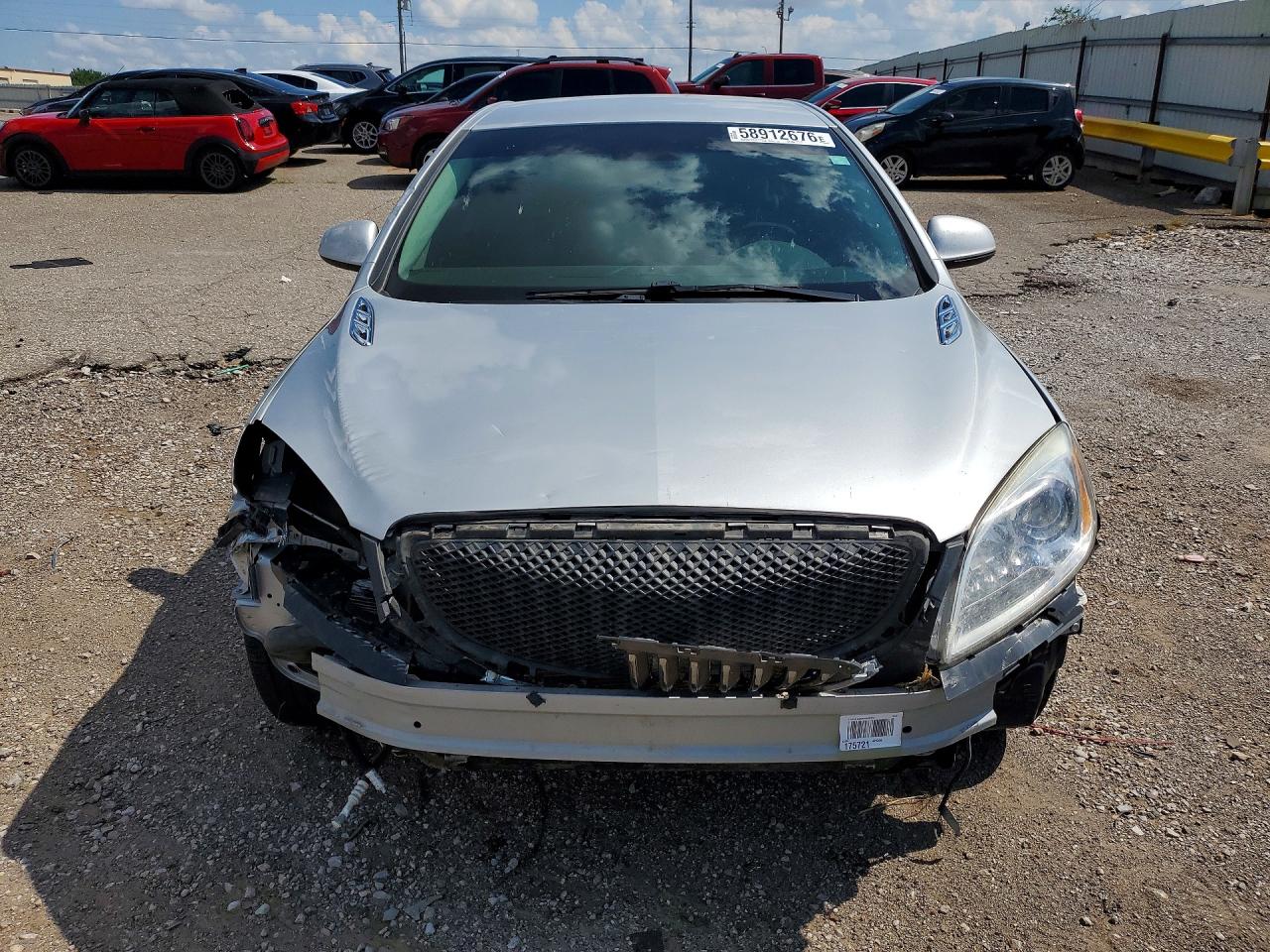 2013 Buick Verano Silver vin: 1G4PP5SK2D4141006