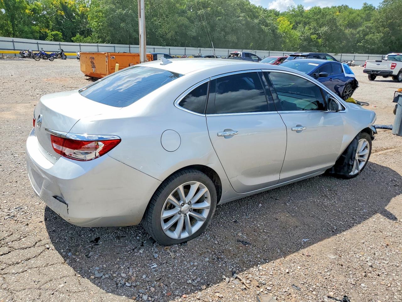 2013 Buick Verano Silver vin: 1G4PP5SK2D4141006