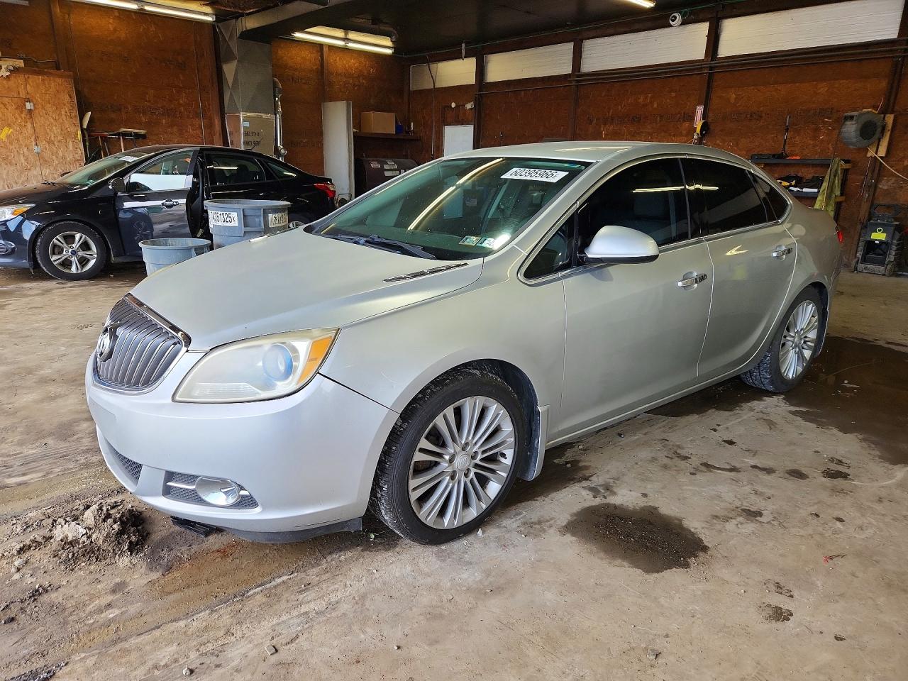 2013 Buick Verano Silver vin: 1G4PP5SK2D4199021