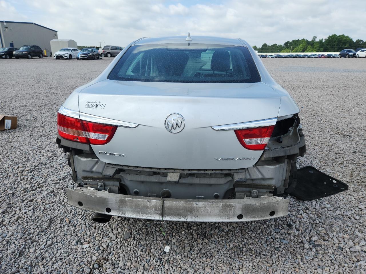 2013 Buick Verano Silver vin: 1G4PP5SK2D4235581