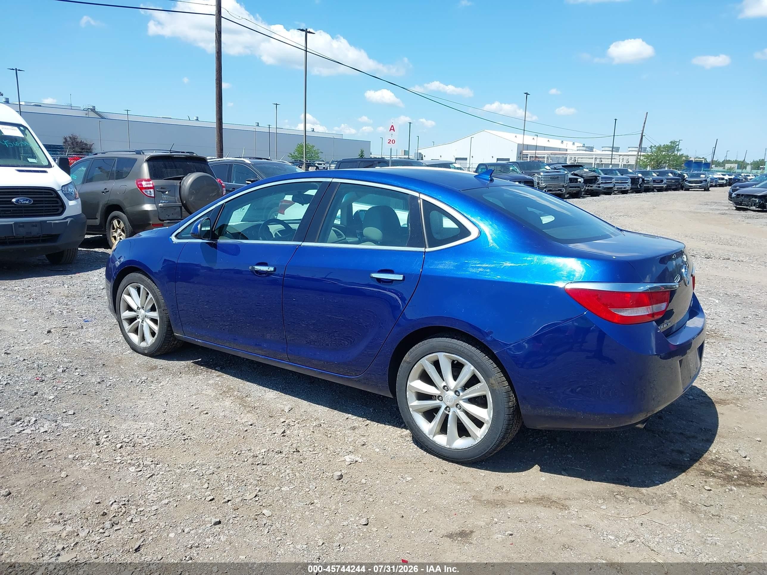 2013 Buick Verano   Blue vin: 1G4PP5SK2D4246161