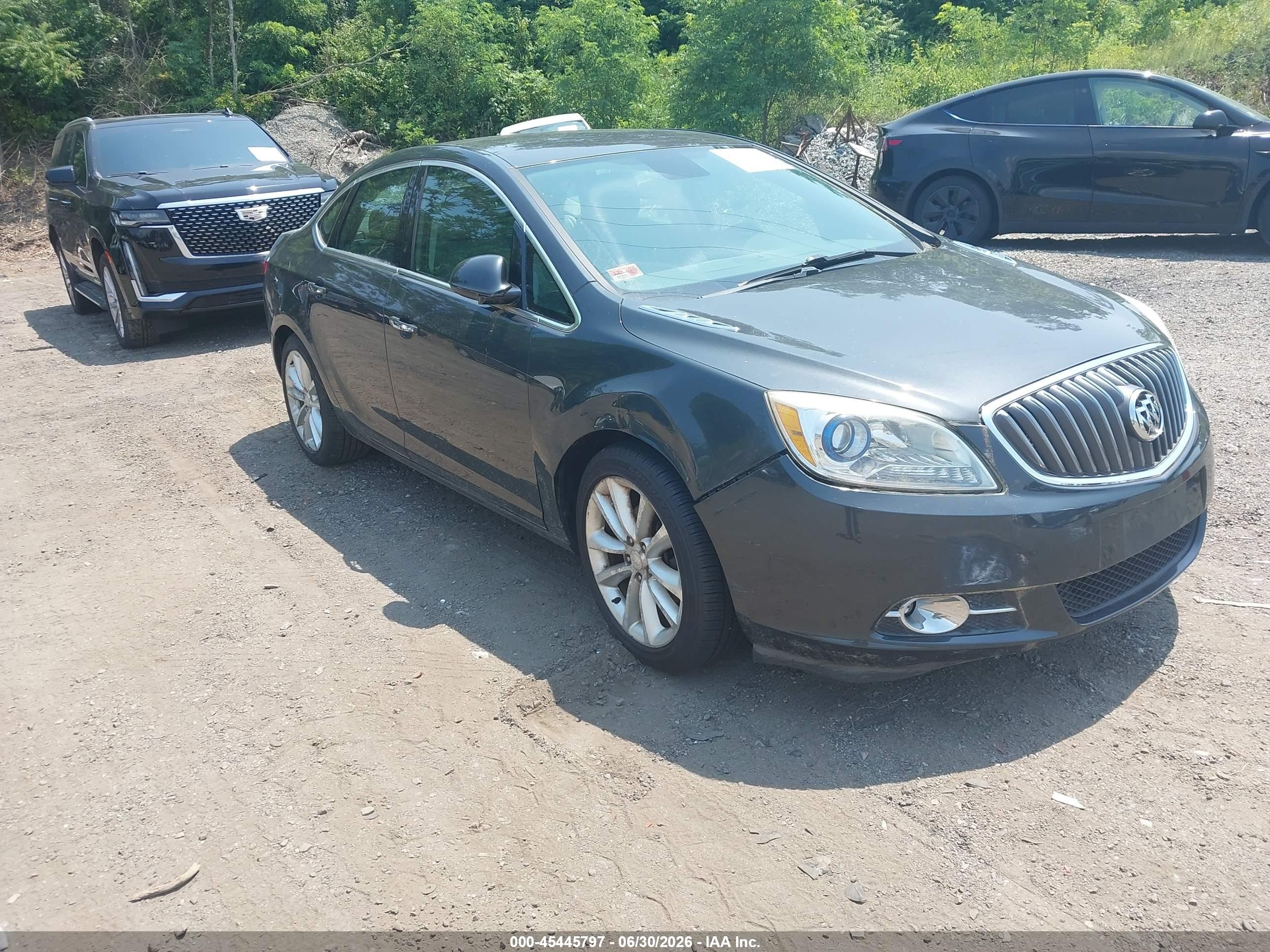 2014 Buick Verano   Черный vin: 1G4PP5SK2E4120058