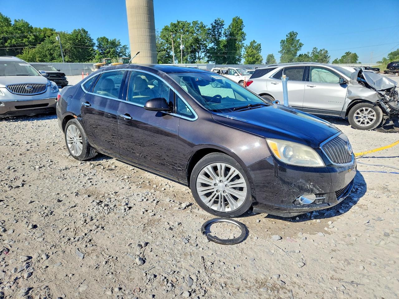 2014 Buick Verano Коричневый vin: 1G4PP5SK2E4179384