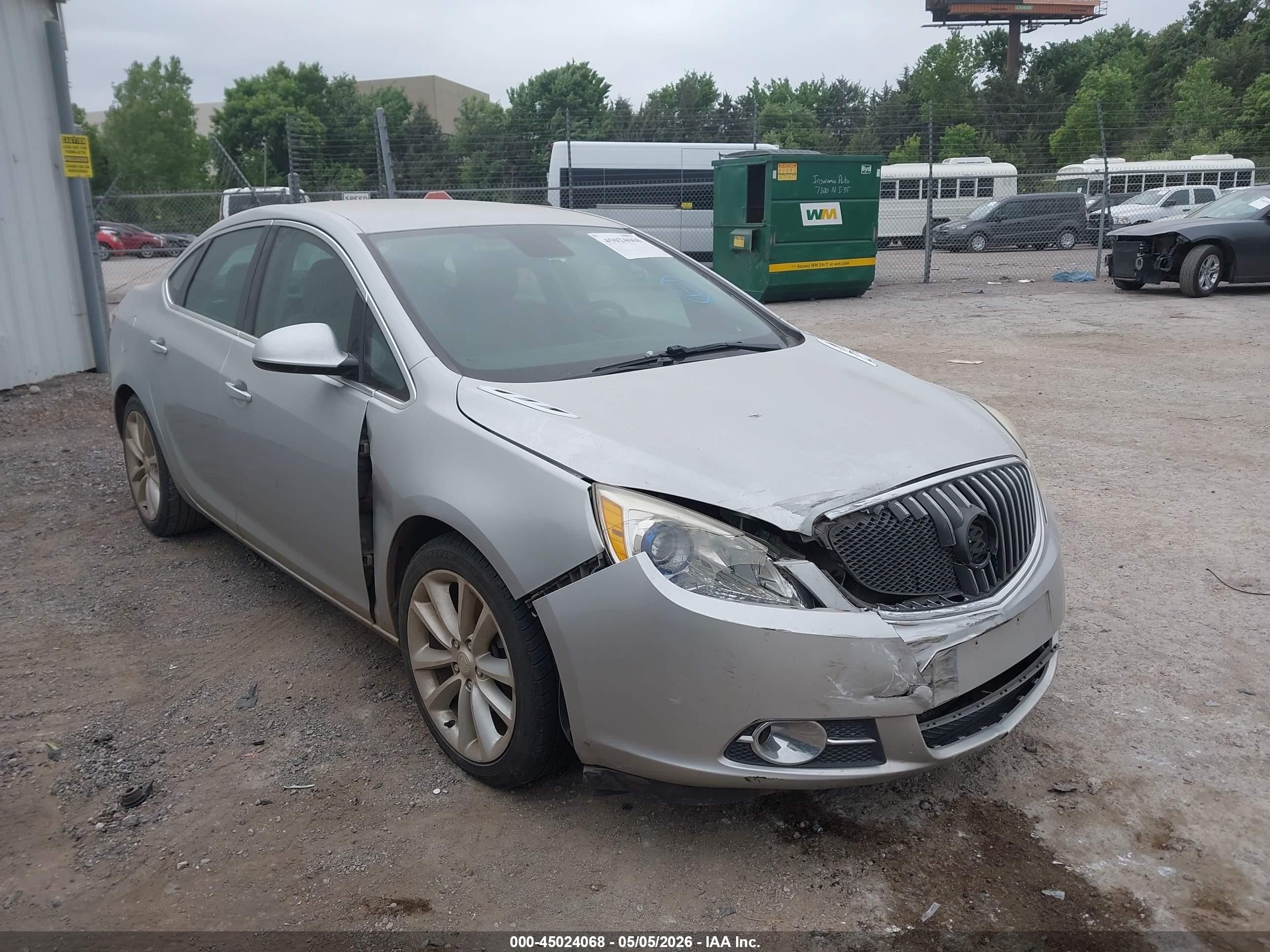 2014 Buick Verano   Silver vin: 1G4PP5SK2E4243892