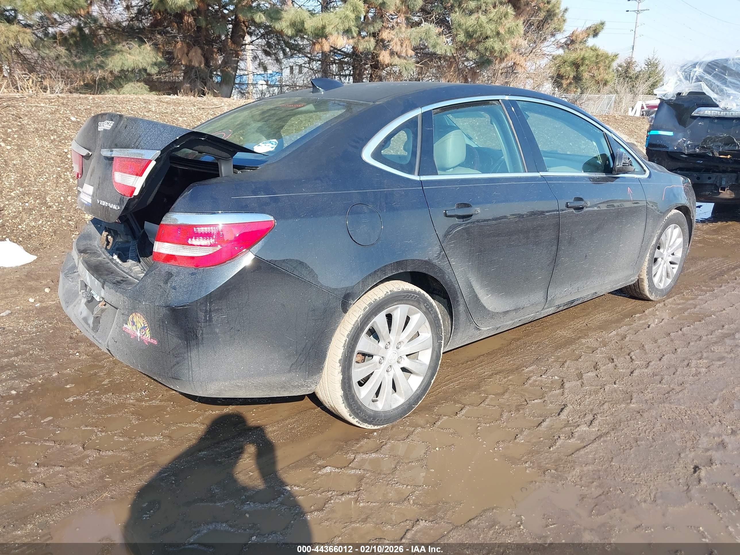 2015 Buick Verano   Gray vin: 1G4PP5SK2F4159170