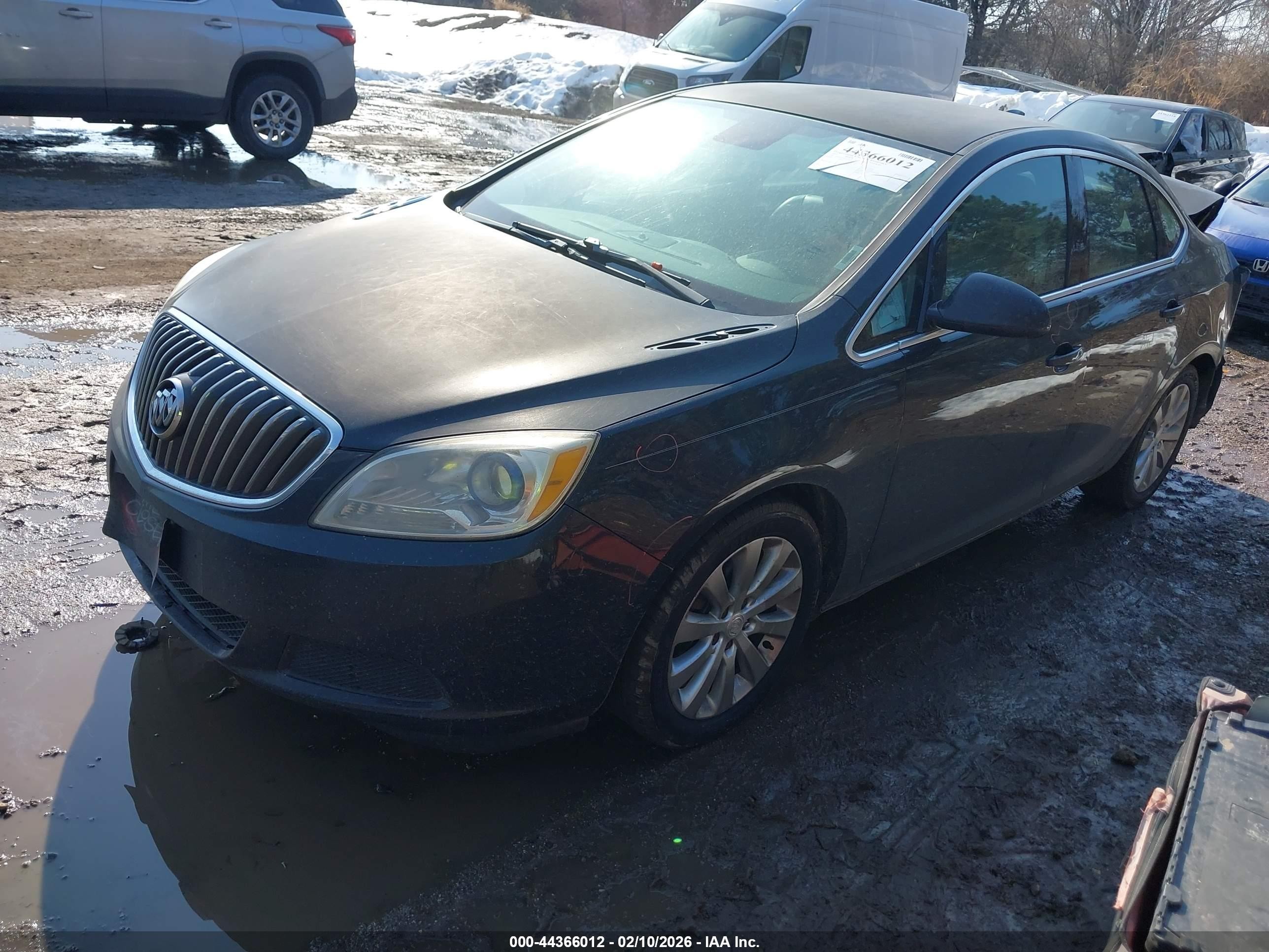 2015 Buick Verano   Gray vin: 1G4PP5SK2F4159170