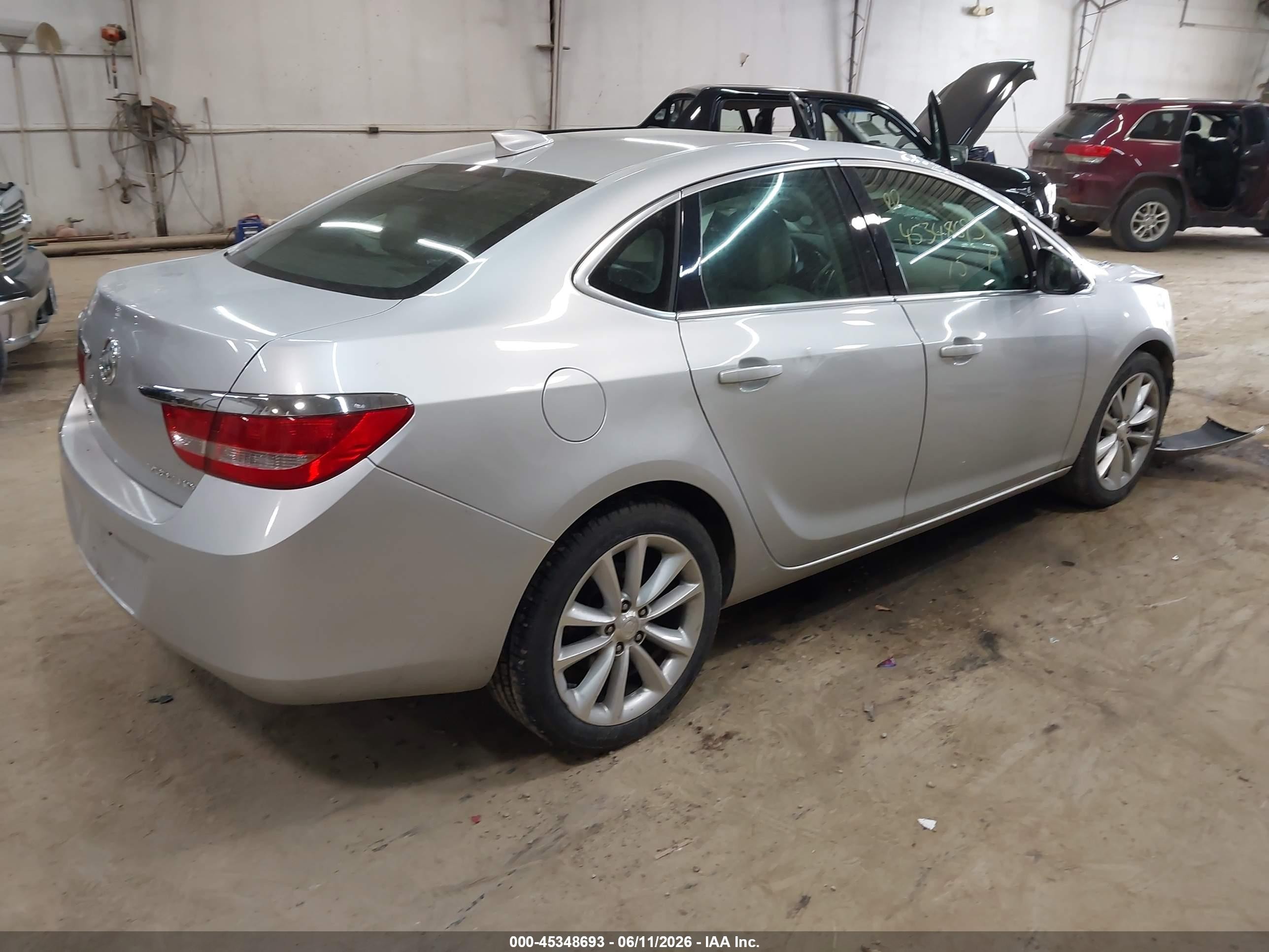 2015 Buick Verano   Silver vin: 1G4PP5SK2F4219531