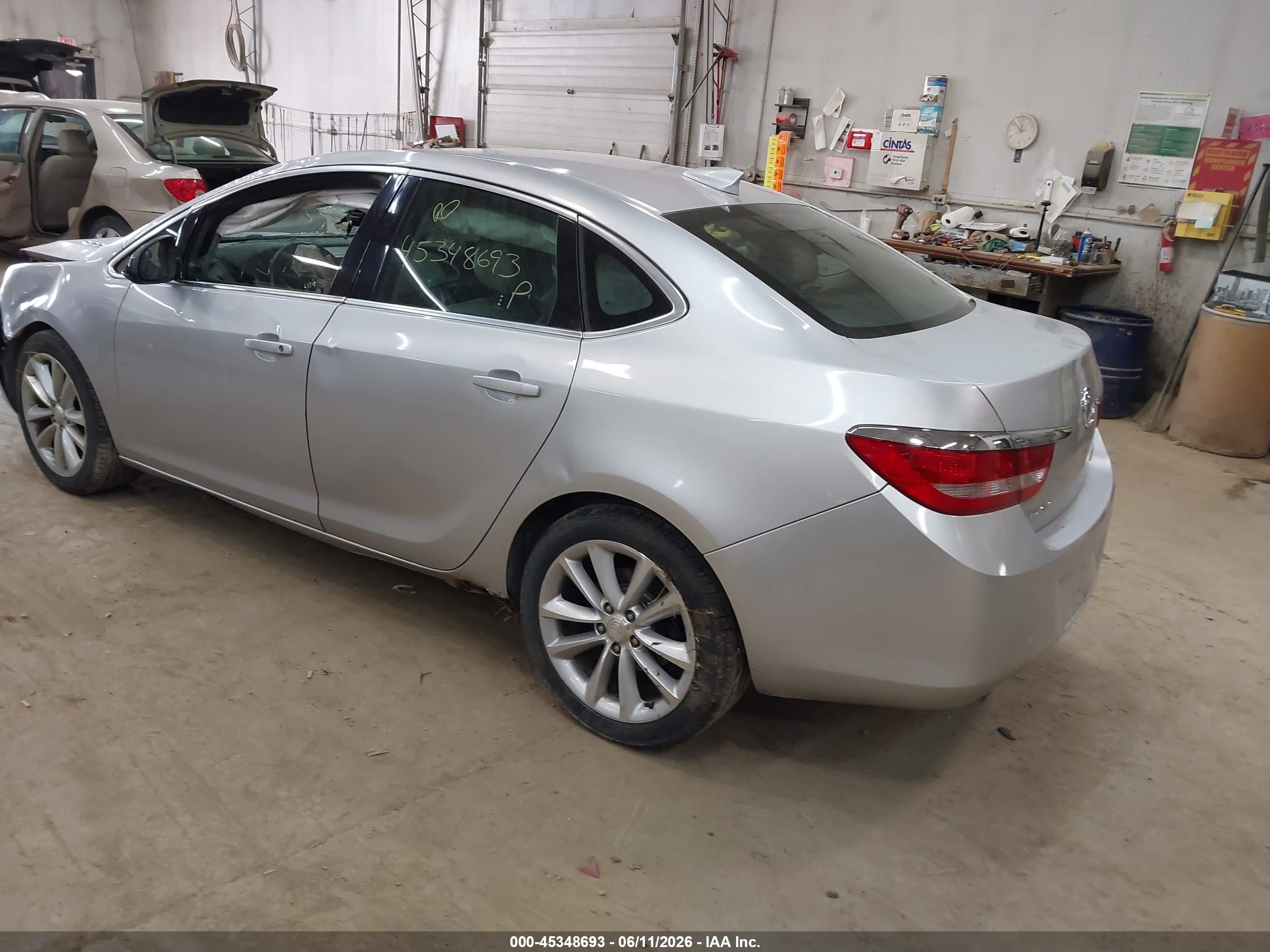 2015 Buick Verano   Silver vin: 1G4PP5SK2F4219531