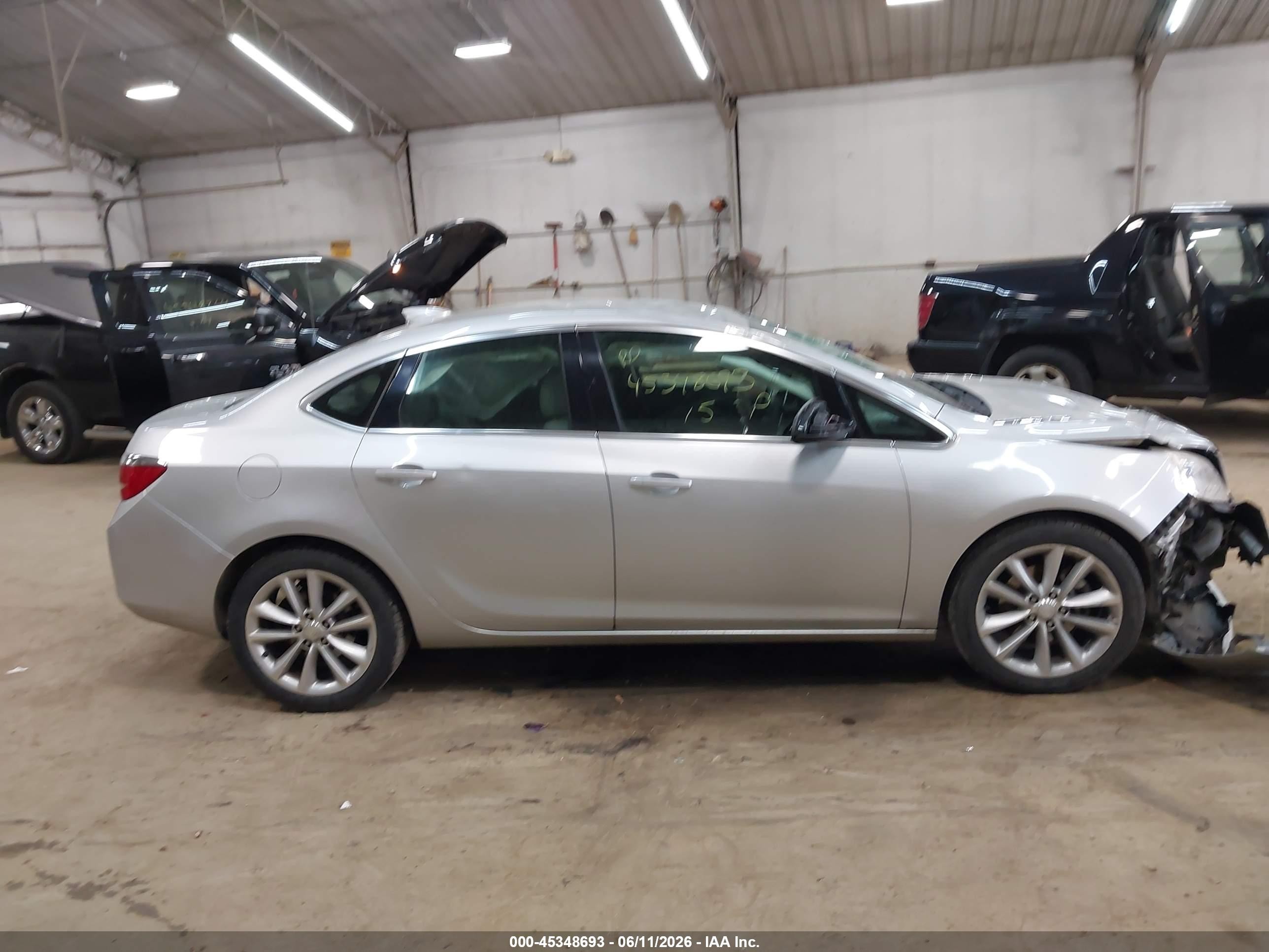 2015 Buick Verano   Silver vin: 1G4PP5SK2F4219531