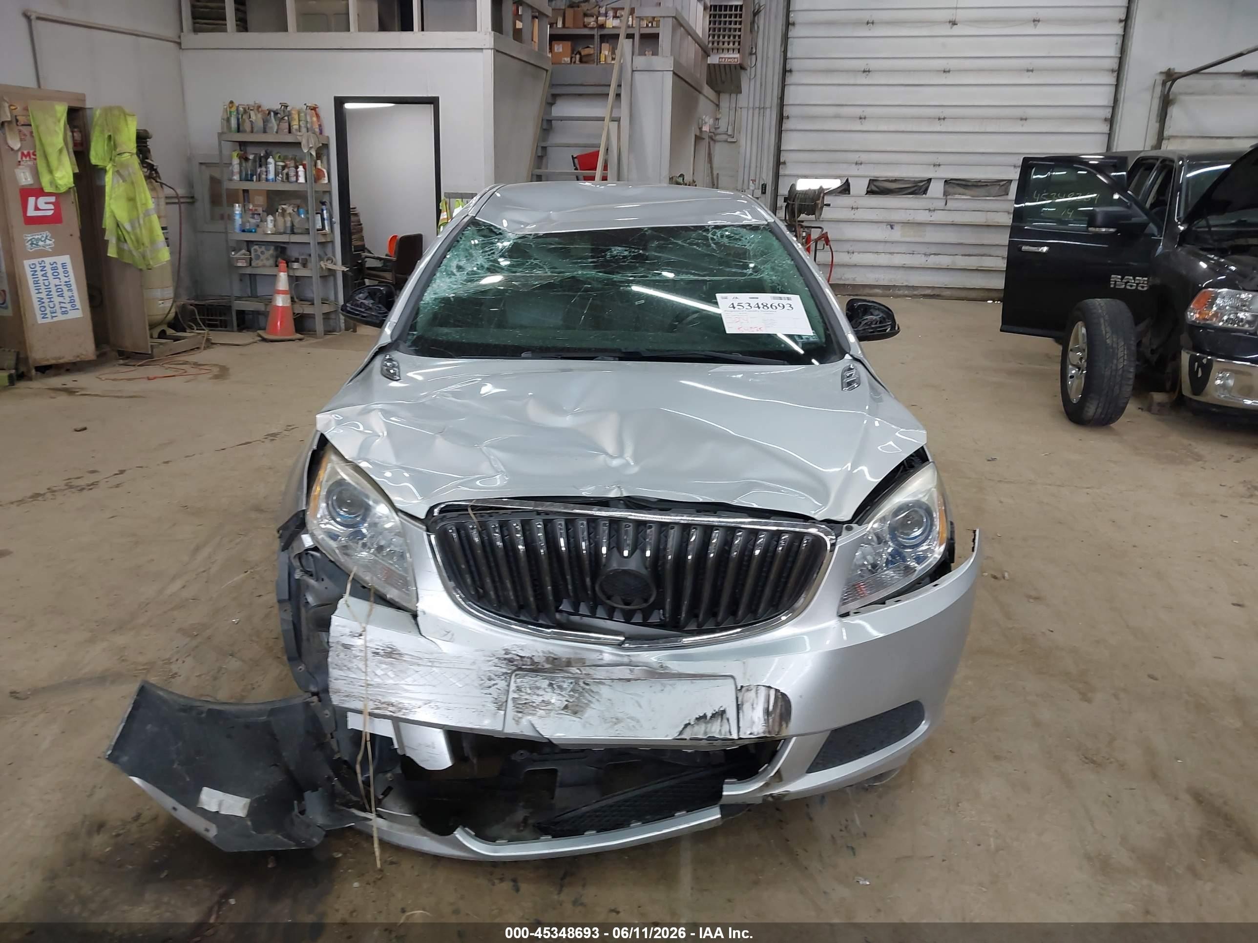 2015 Buick Verano   Silver vin: 1G4PP5SK2F4219531