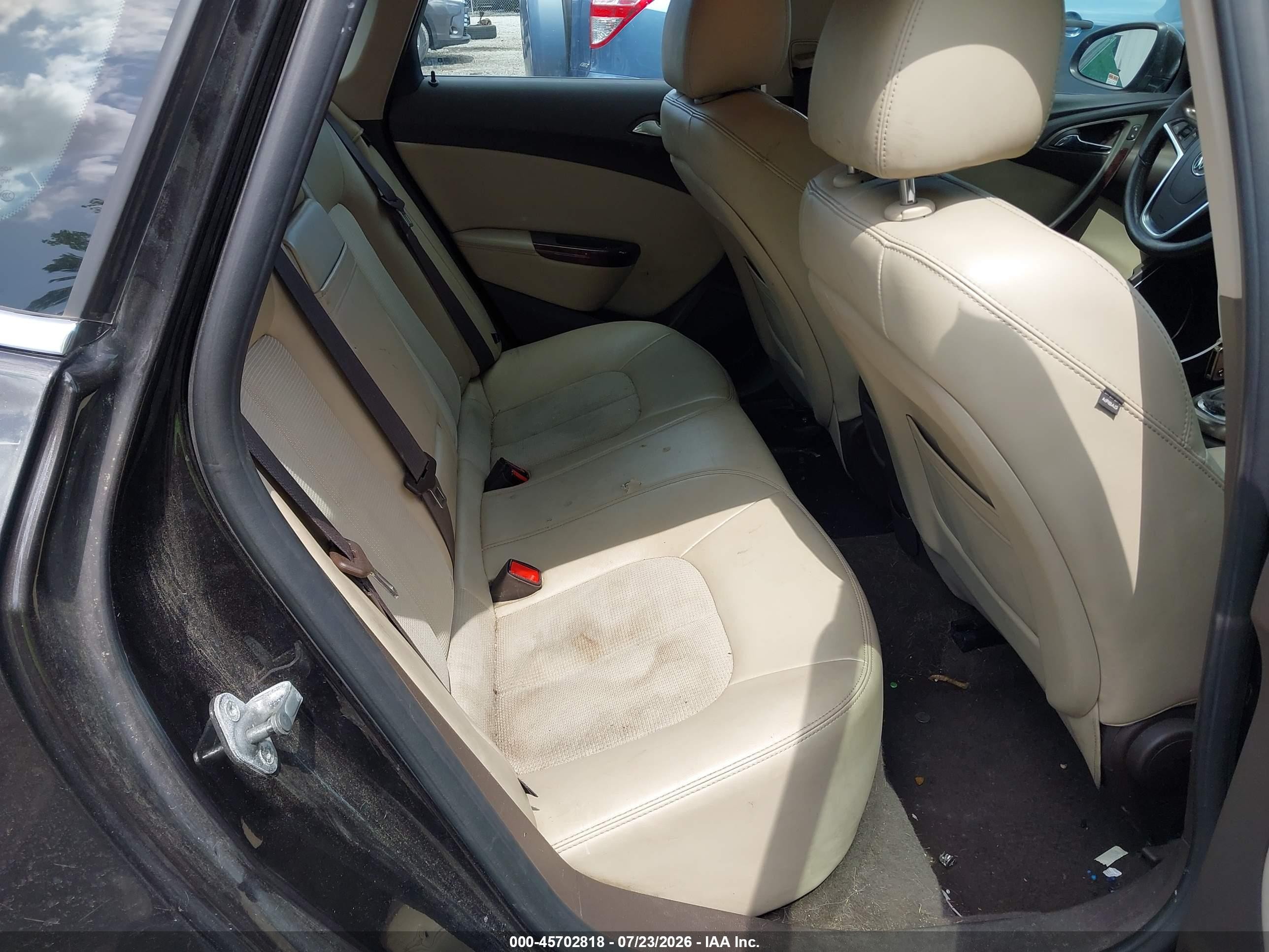 2013 Buick Verano   Black vin: 1G4PP5SK3D4168229