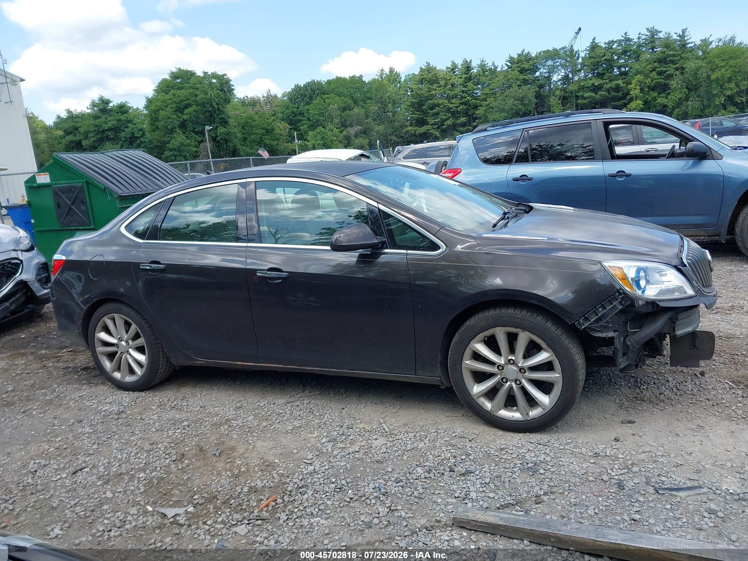2013 Buick Verano   Black vin: 1G4PP5SK3D4168229