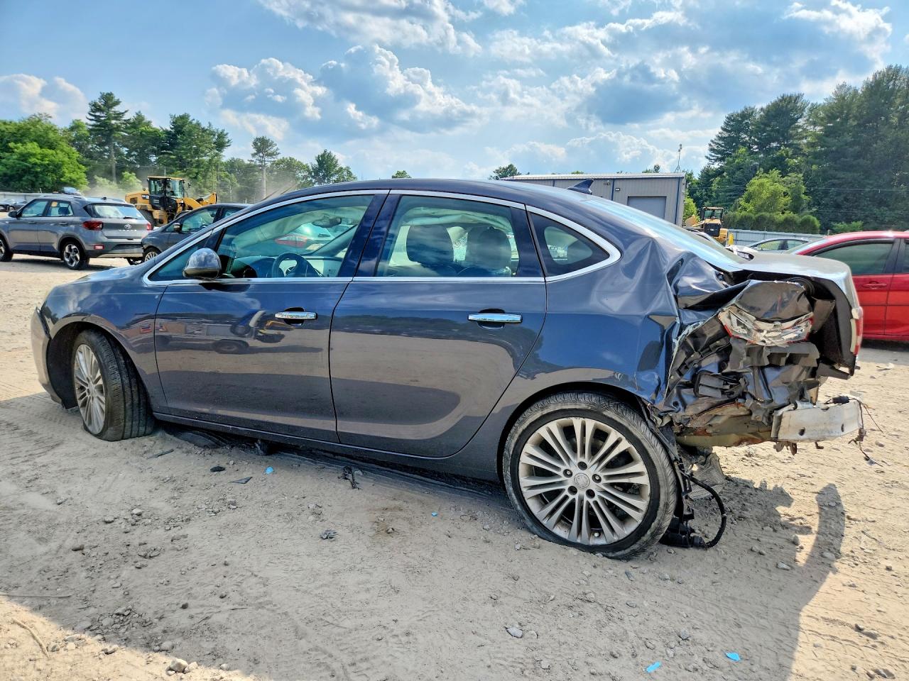 2013 Buick Verano Gray vin: 1G4PP5SK3D4171664