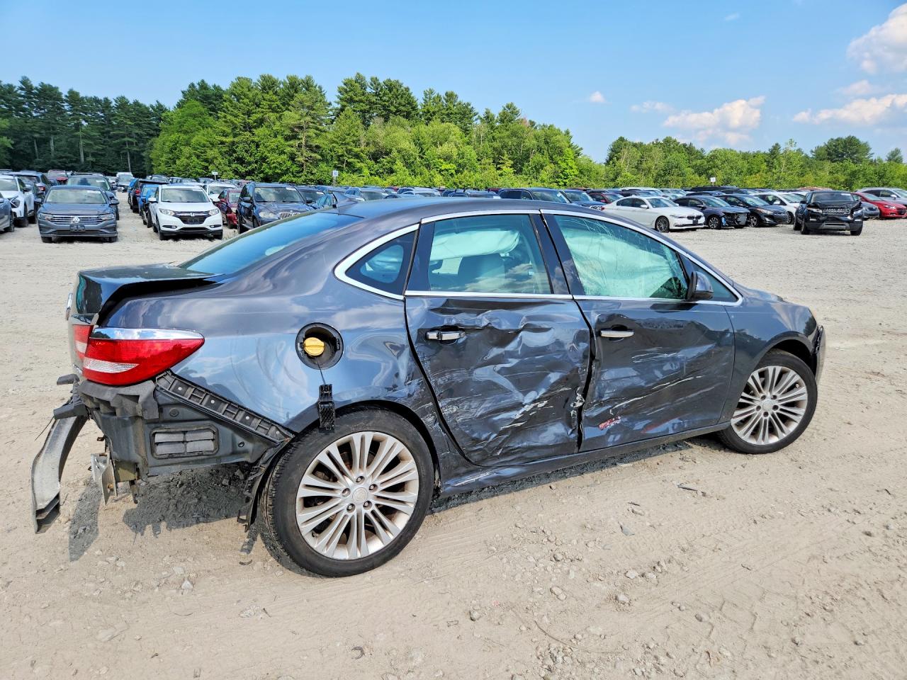2013 Buick Verano Gray vin: 1G4PP5SK3D4171664