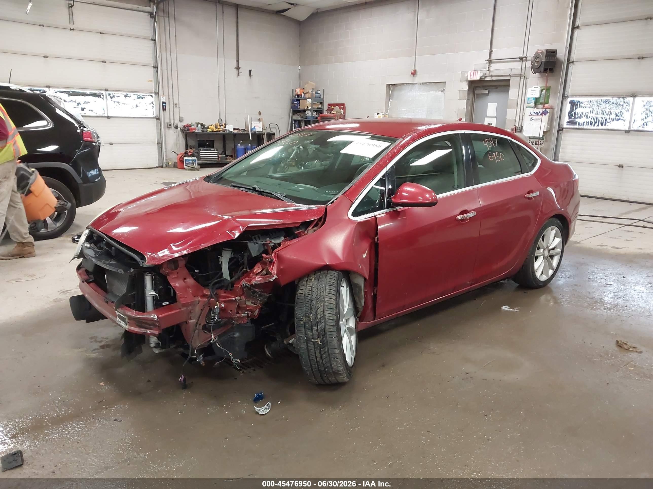 2013 Buick Verano   Red vin: 1G4PP5SK3D4226291