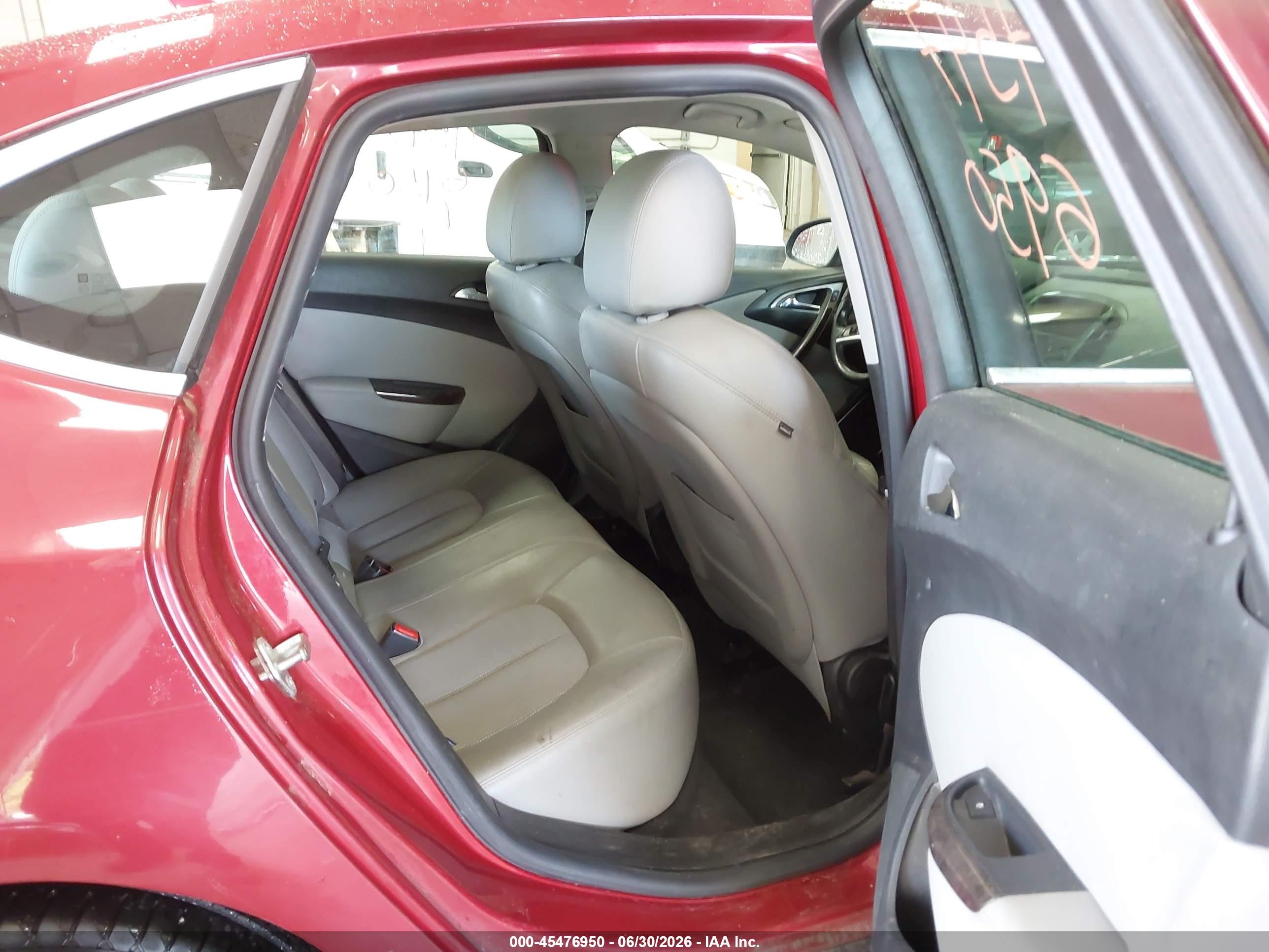 2013 Buick Verano   Red vin: 1G4PP5SK3D4226291