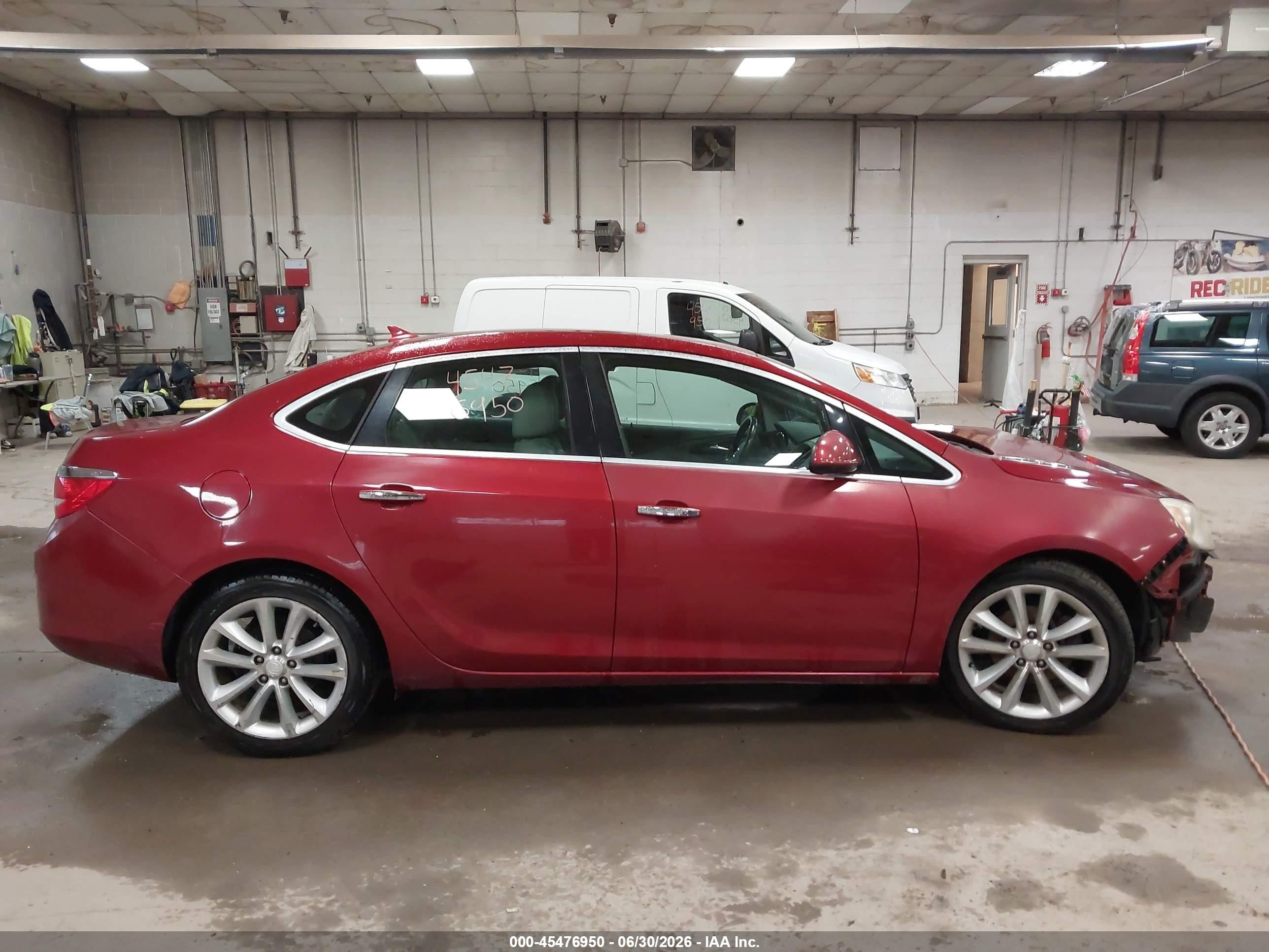 2013 Buick Verano   Red vin: 1G4PP5SK3D4226291