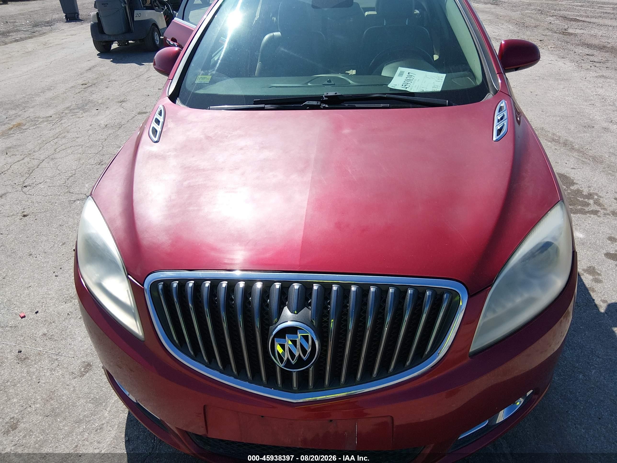 2013 Buick Verano   Red vin: 1G4PP5SK3D4241776