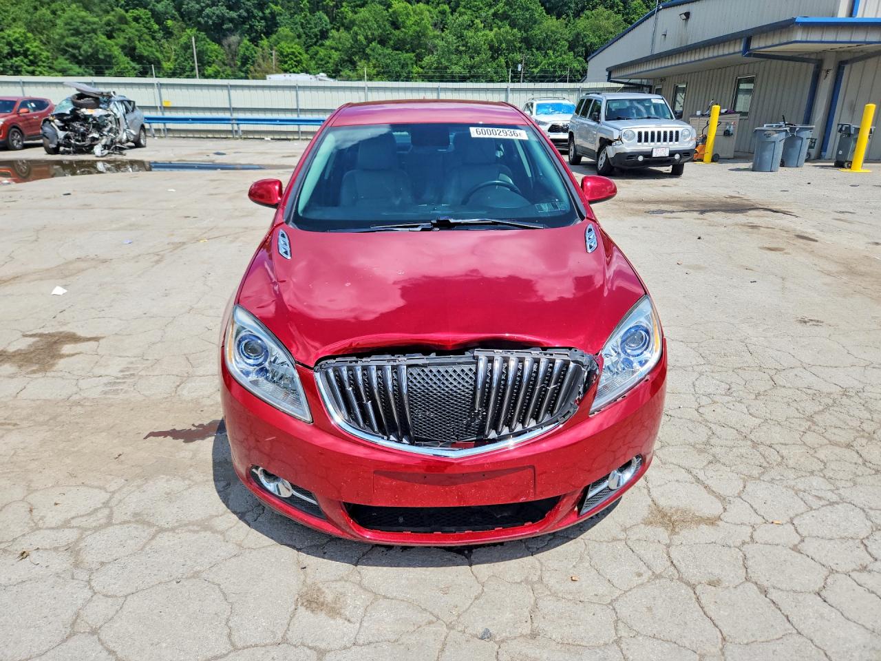 2014 Buick Verano Burgundy vin: 1G4PP5SK3E4128377