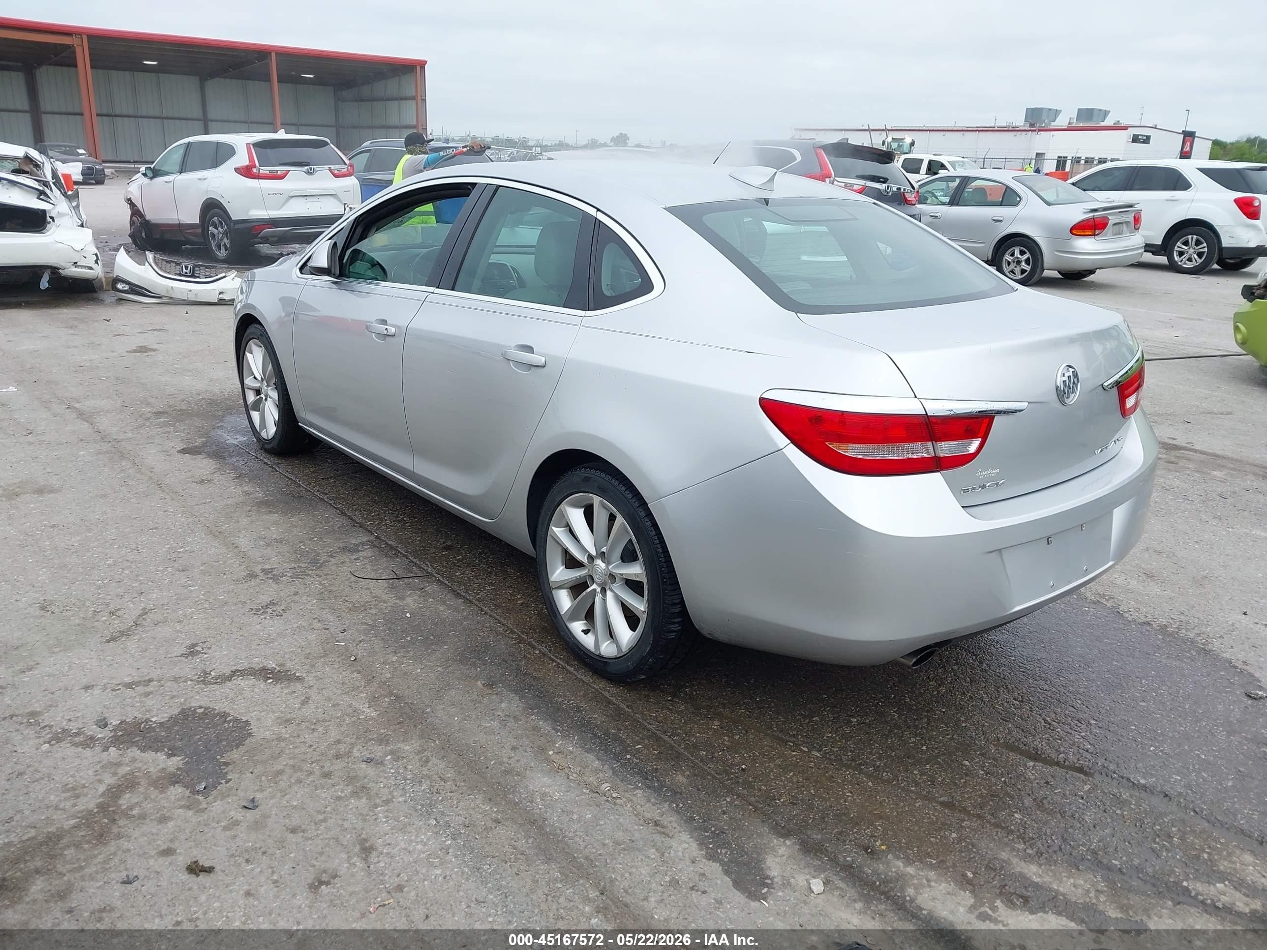 2015 Buick Verano   Silver vin: 1G4PP5SK3F4107997