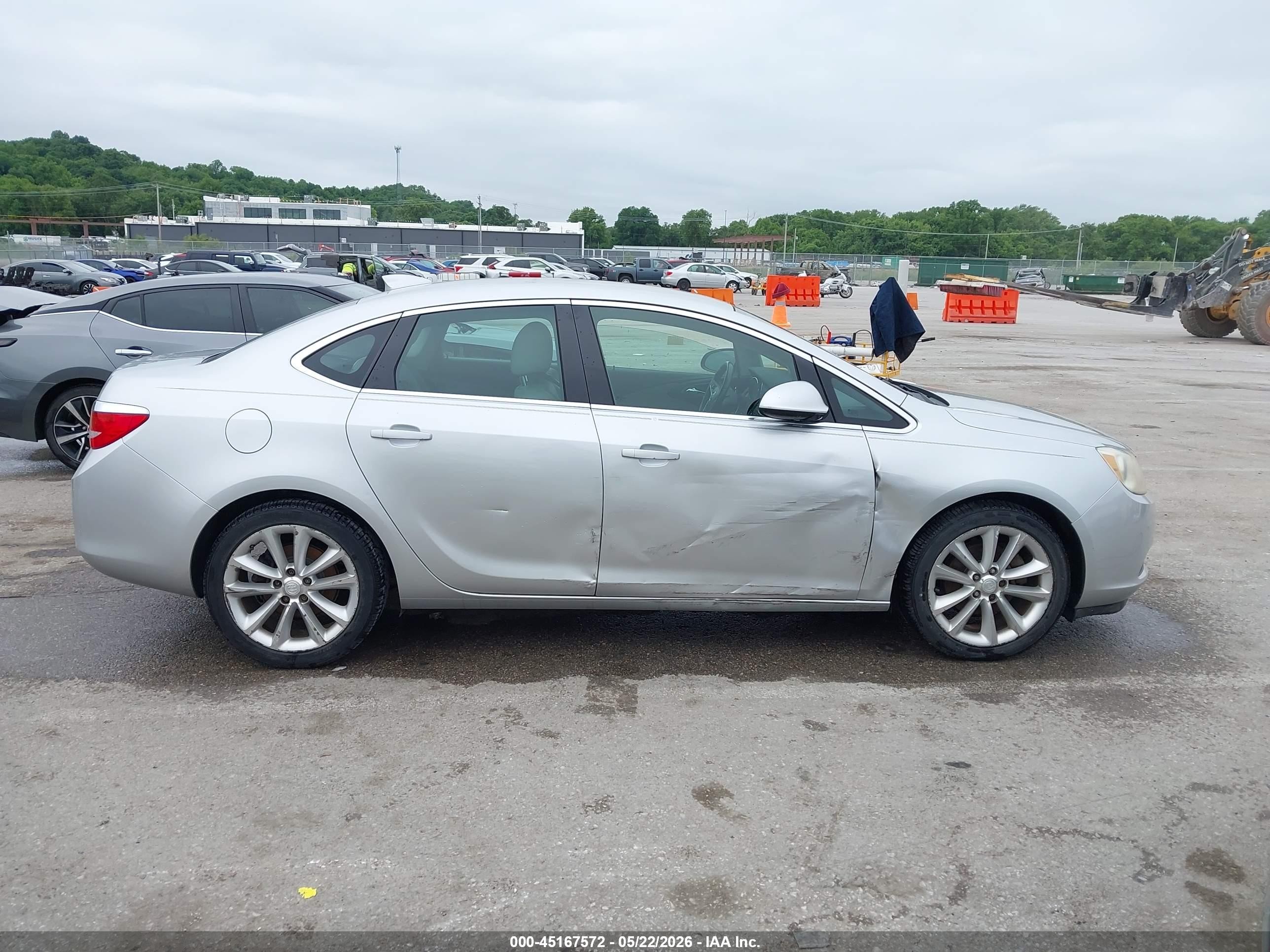 2015 Buick Verano   Silver vin: 1G4PP5SK3F4107997