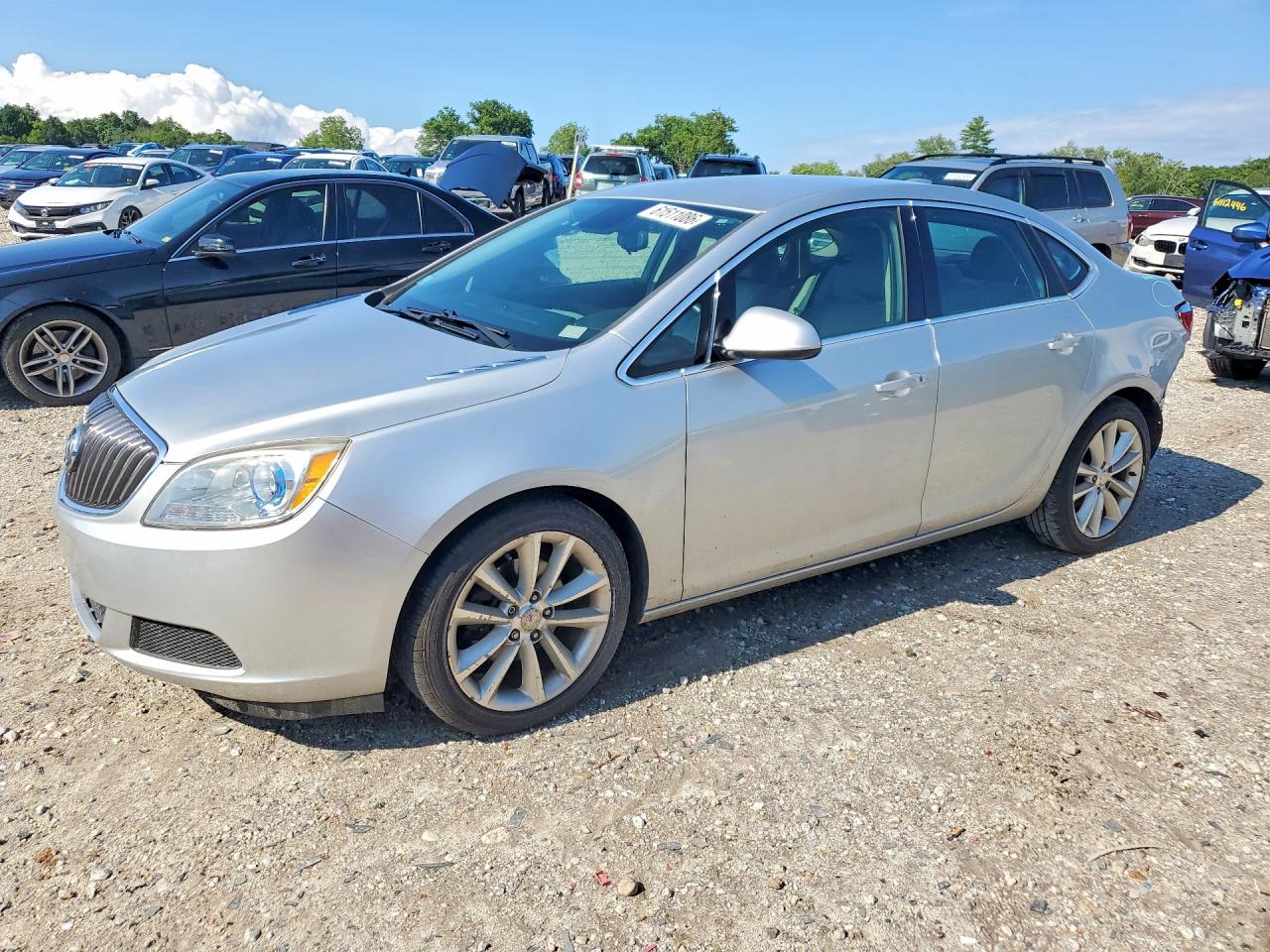 2015 Buick Verano Silver vin: 1G4PP5SK3F4113055