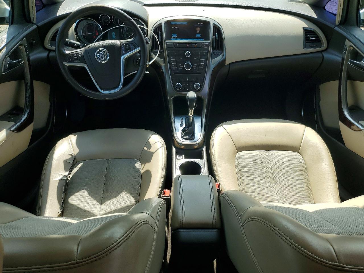 2015 Buick Verano White vin: 1G4PP5SK3F4167973