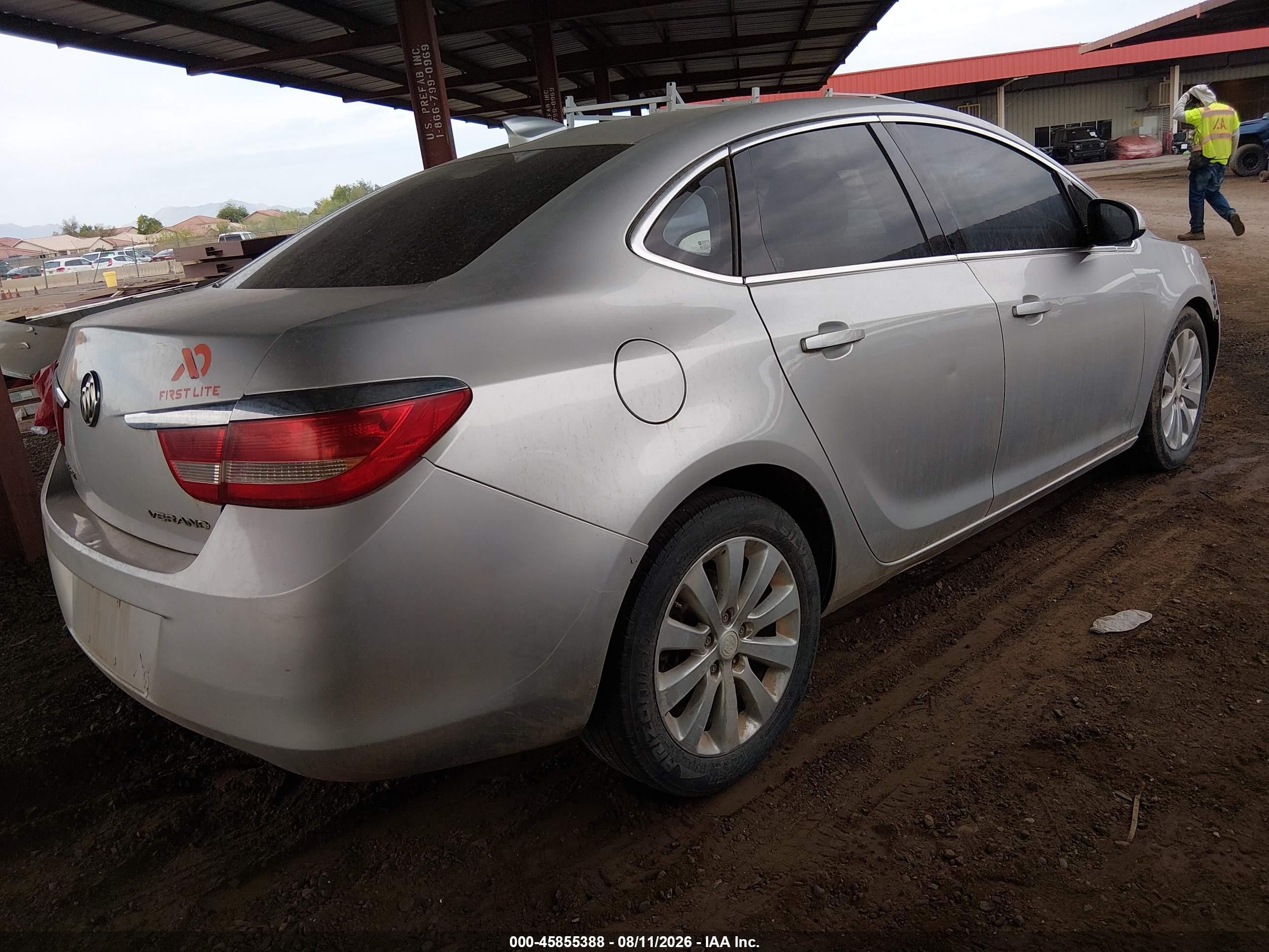2016 Buick Verano Silver vin: 1G4PP5SK3G4118970