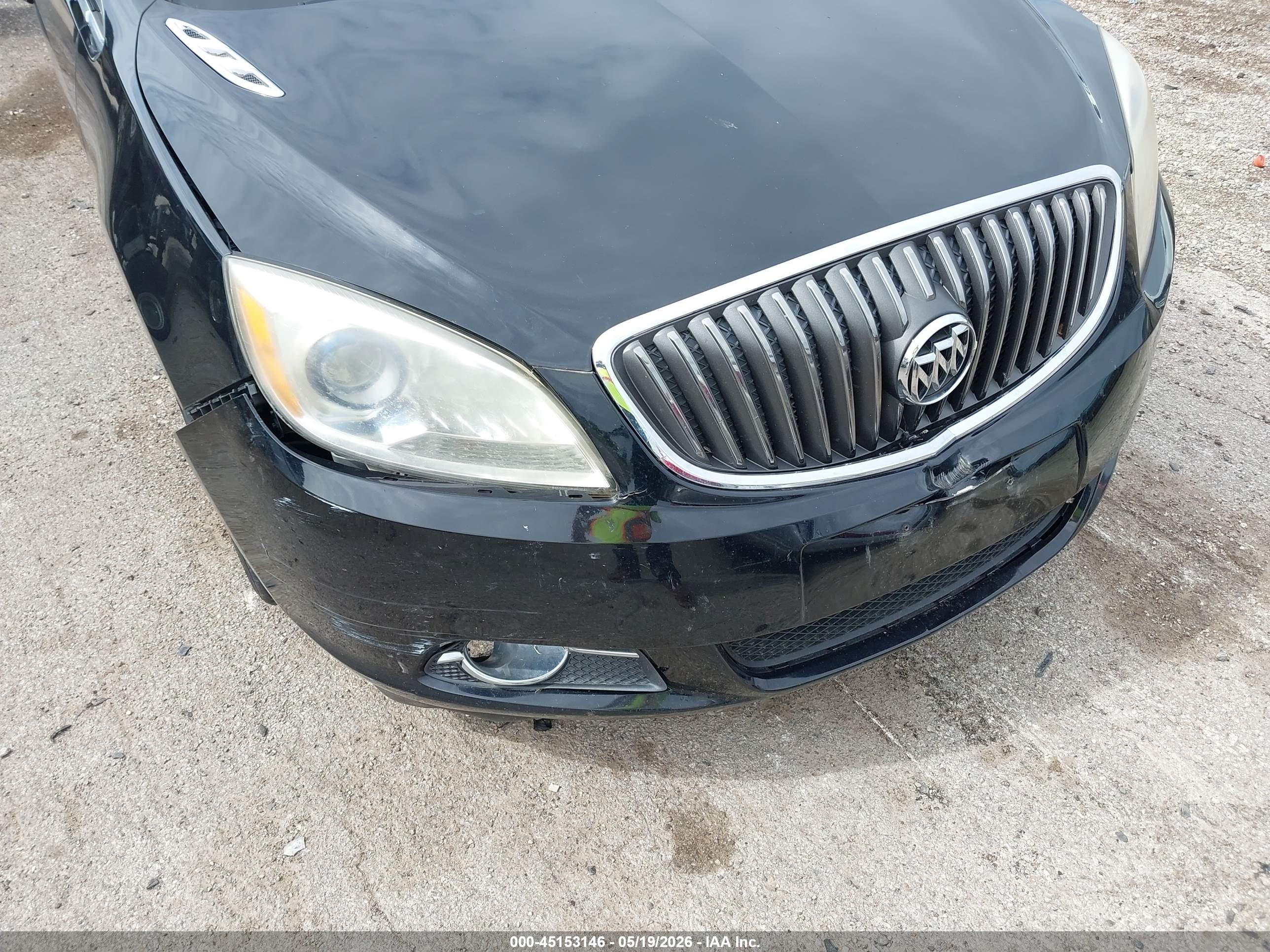 2012 Buick Verano   Черный vin: 1G4PP5SK4C4161675