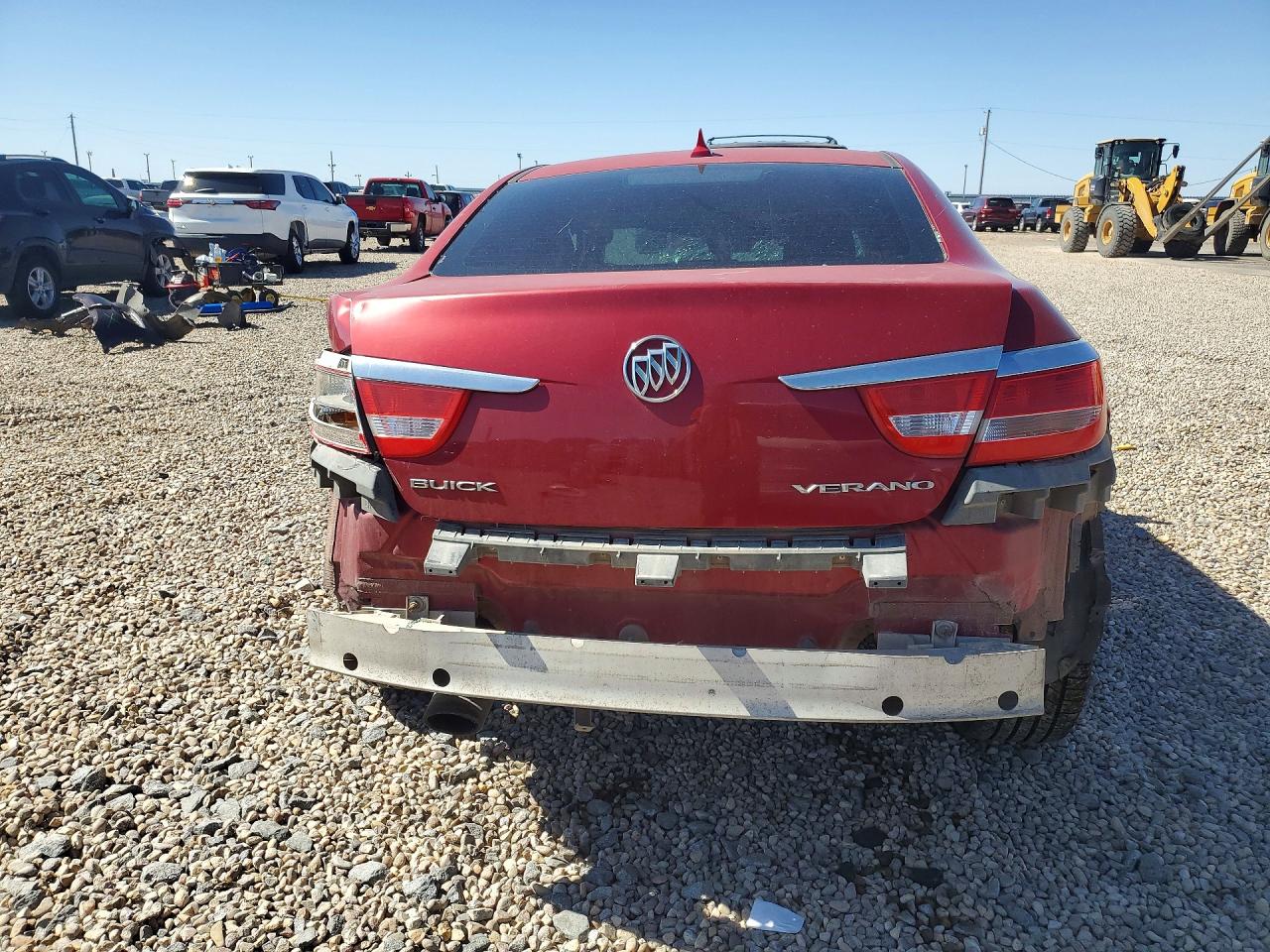 2012 Buick Verano Red vin: 1G4PP5SK4C4166360