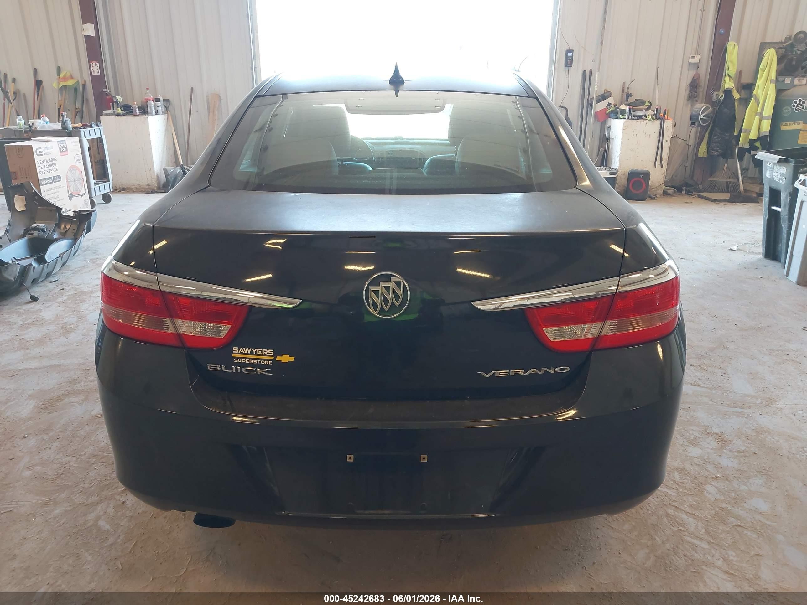 2013 Buick Verano Black vin: 1G4PP5SK4D4107407
