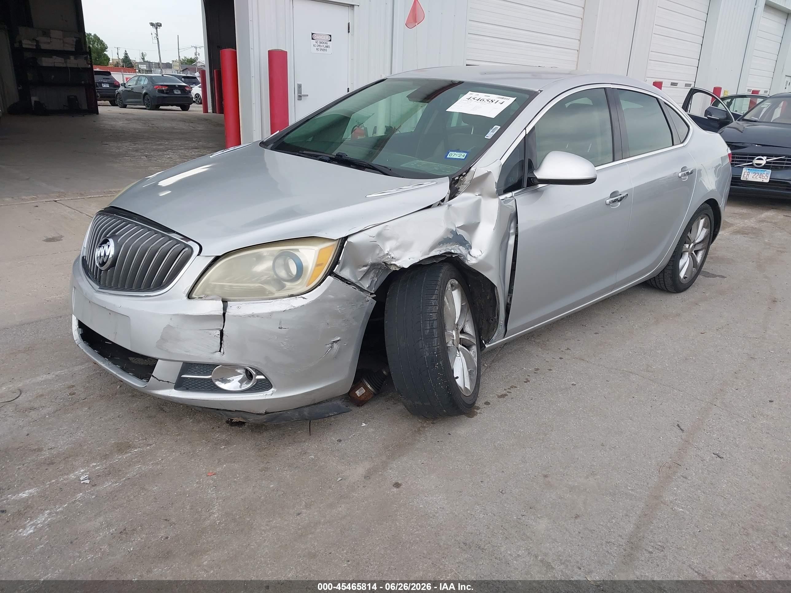 2013 Buick Verano   Silver vin: 1G4PP5SK4D4228177