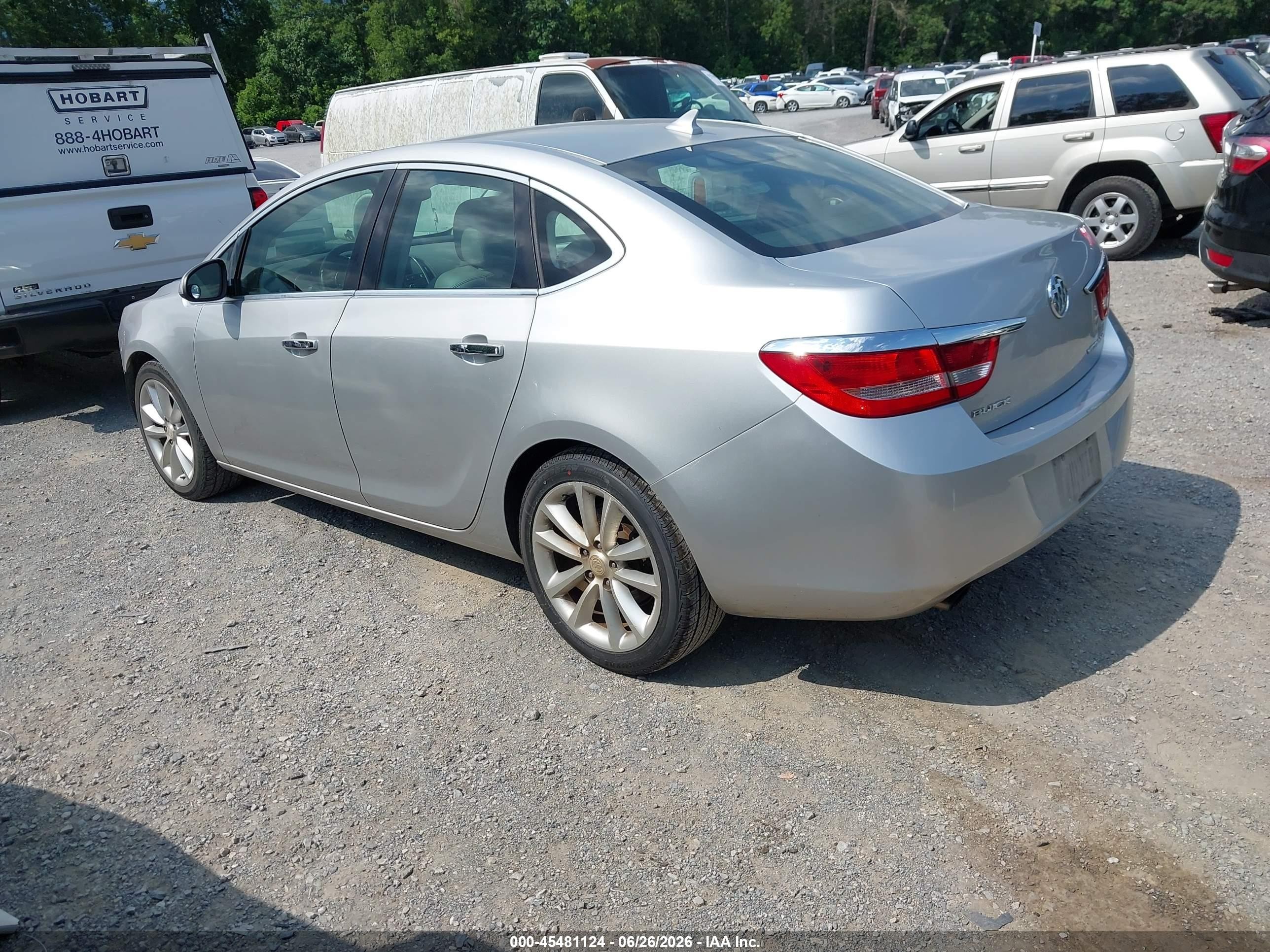 2013 Buick Verano   Silver vin: 1G4PP5SK4D4256965