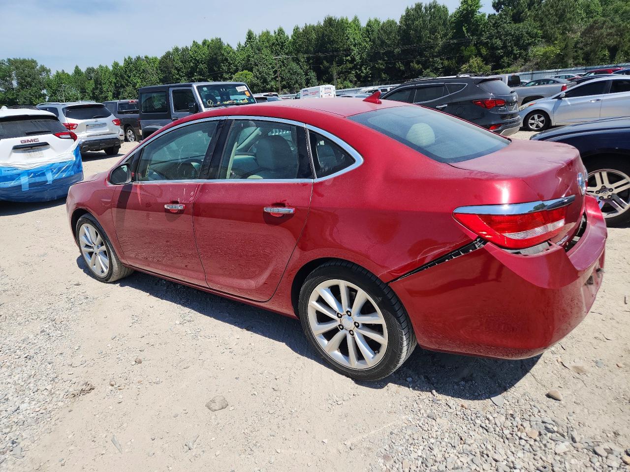 2014 Buick Verano Burgundy vin: 1G4PP5SK4E4139825