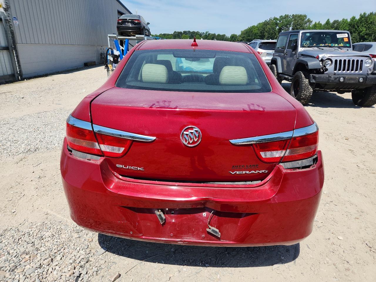 2014 Buick Verano Burgundy vin: 1G4PP5SK4E4139825