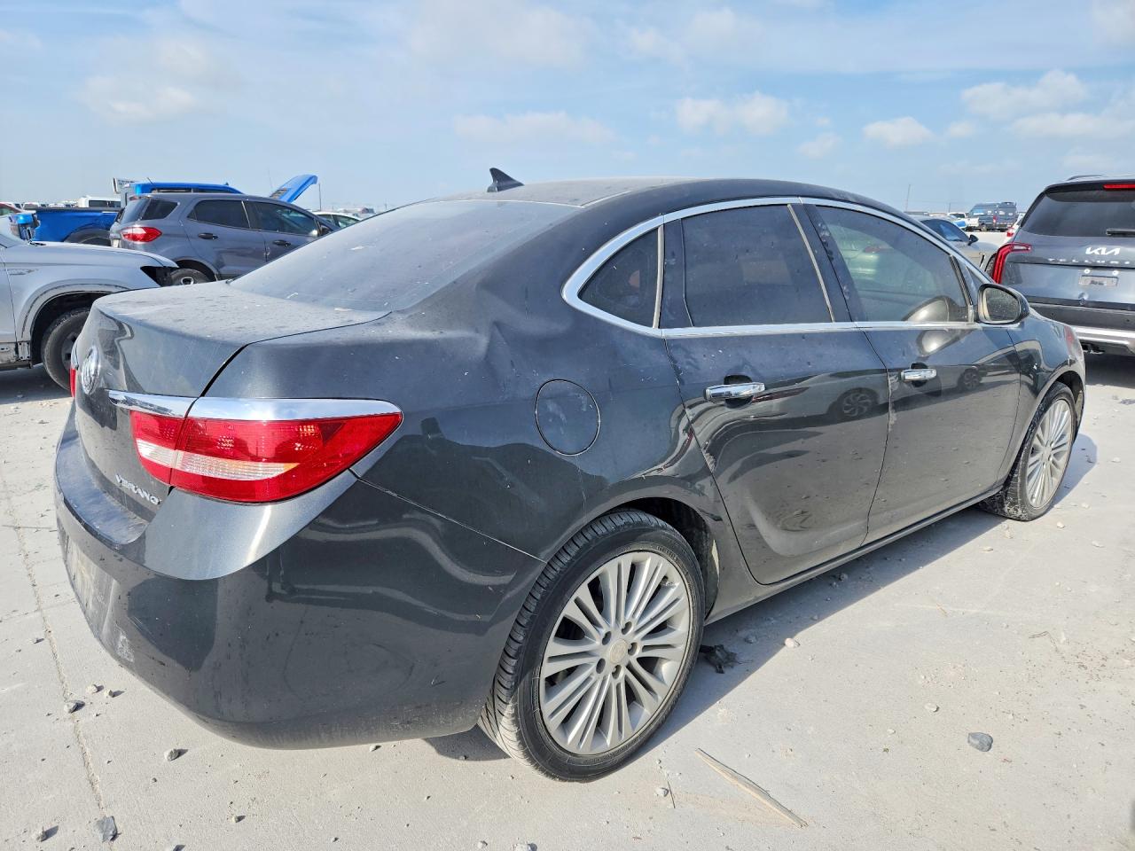 2014 Buick Verano Black vin: 1G4PP5SK4E4155524